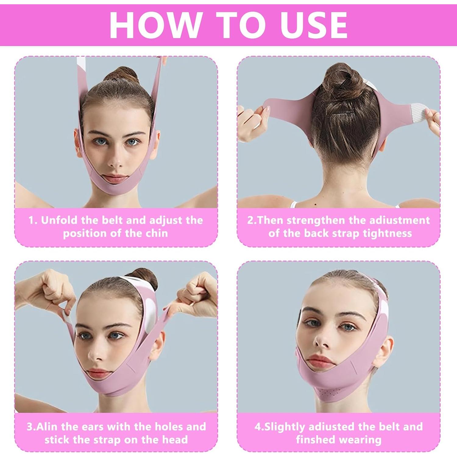 Correa Facial Reutilizable FGNL para Doble Mentón - Grafeno