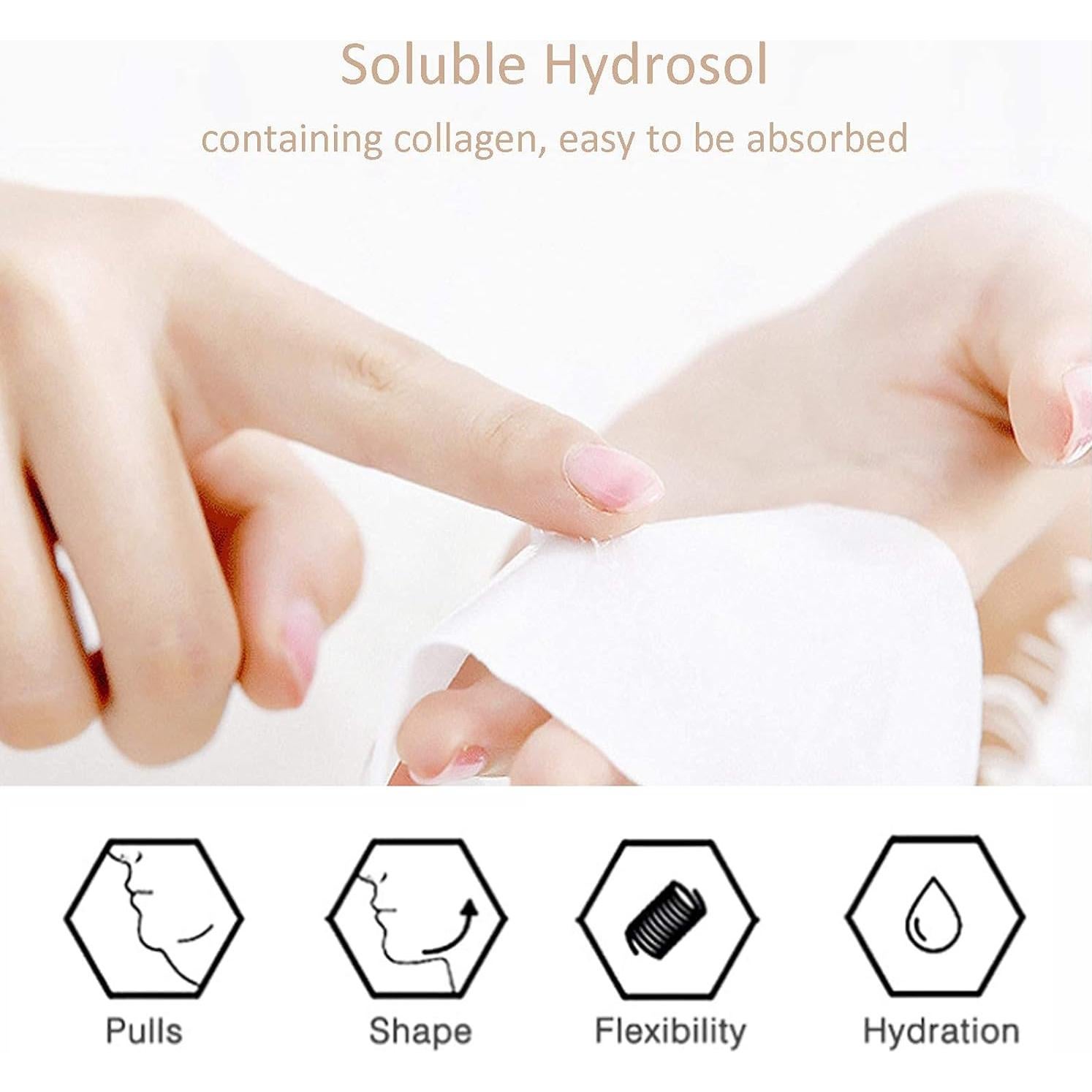 5 Máscaras Faciales en V Permotary - Reducción Doble Barbilla