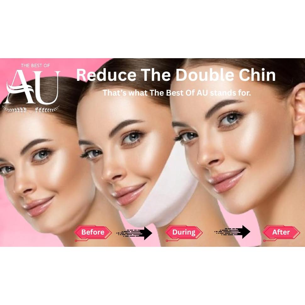 Máscara de Levantamiento V The Best Of AU - Reductor de Papada Hidrogel