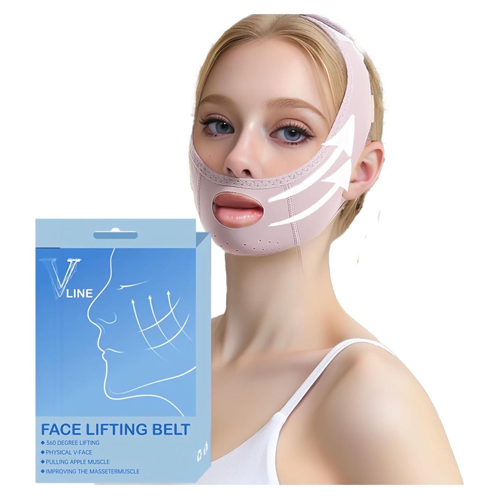 Correa Facial Ajustable Godmony para Doble Barbilla y Elevación