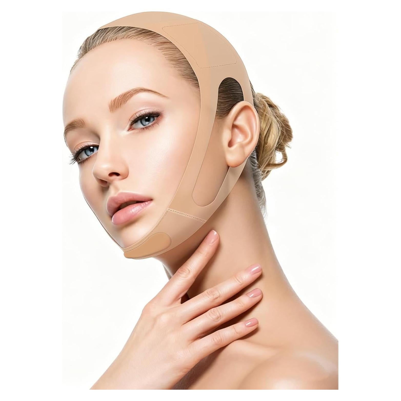 Mascarilla de Levantamiento Facial Racgrul con Almohadilla U