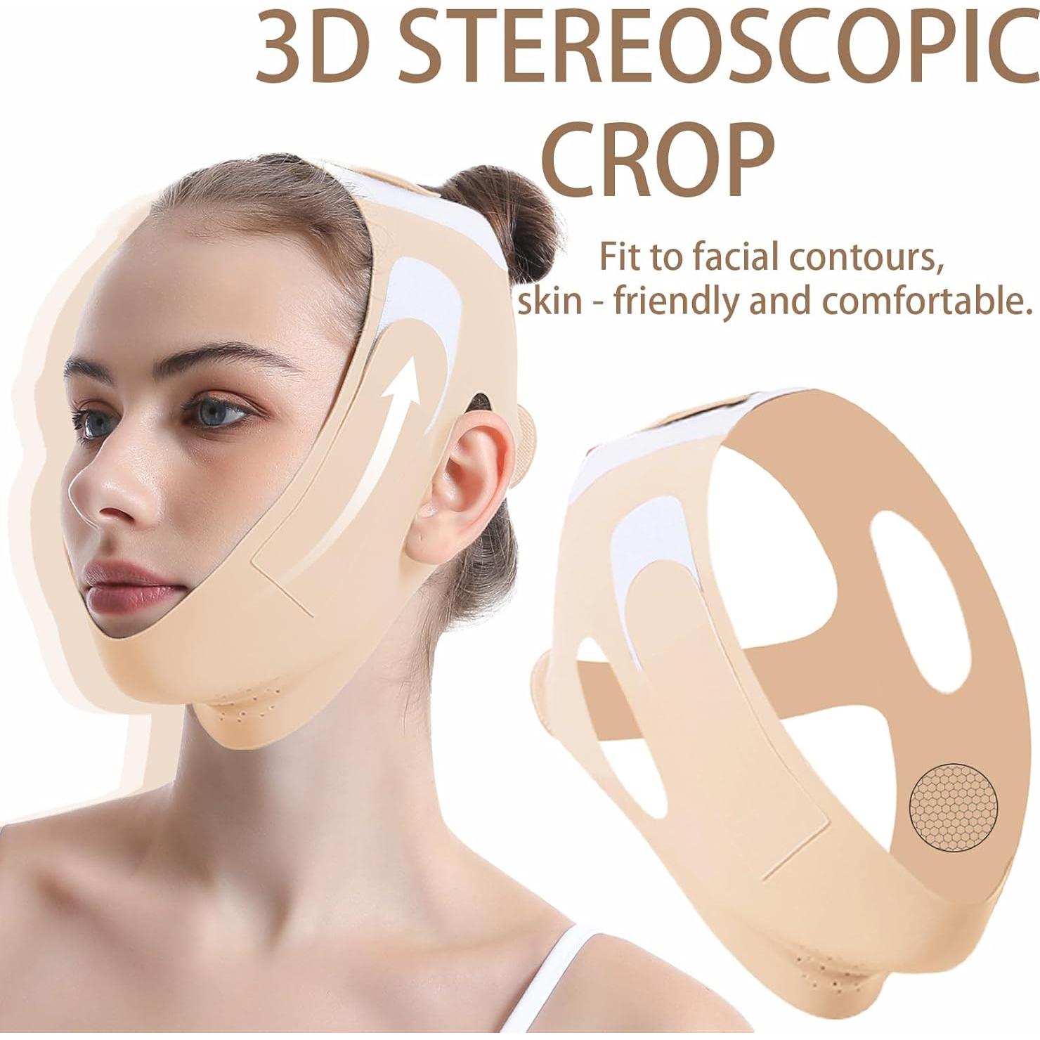 Moldeador de Mandíbula V-Line y Correa para Barbilla Ajustable