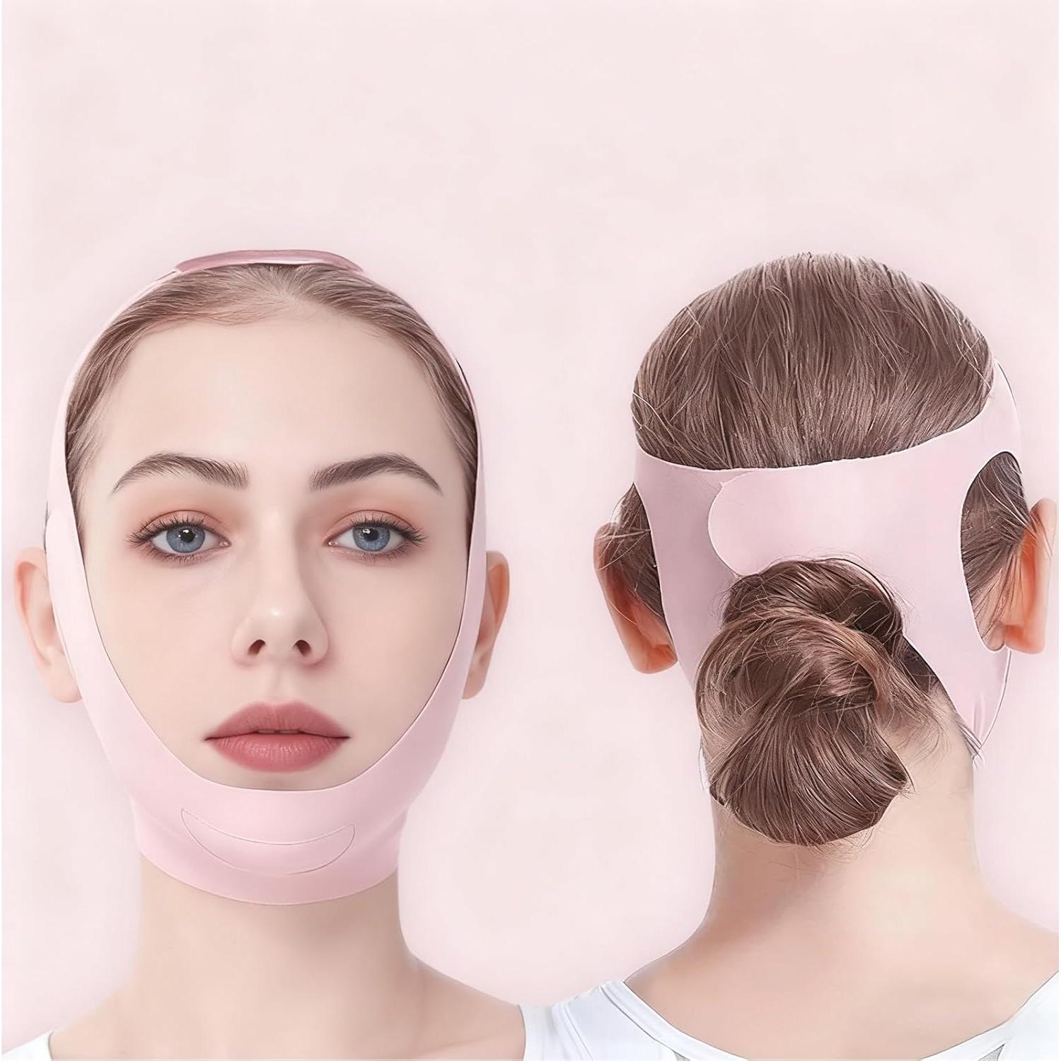 Cinta Elevadora Facial V BOBOAR para Doble Papada - Transpirable