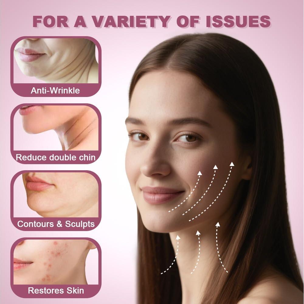 Mascarilla Elevadora V Sopurrrdy para Doble Barbilla - Negro