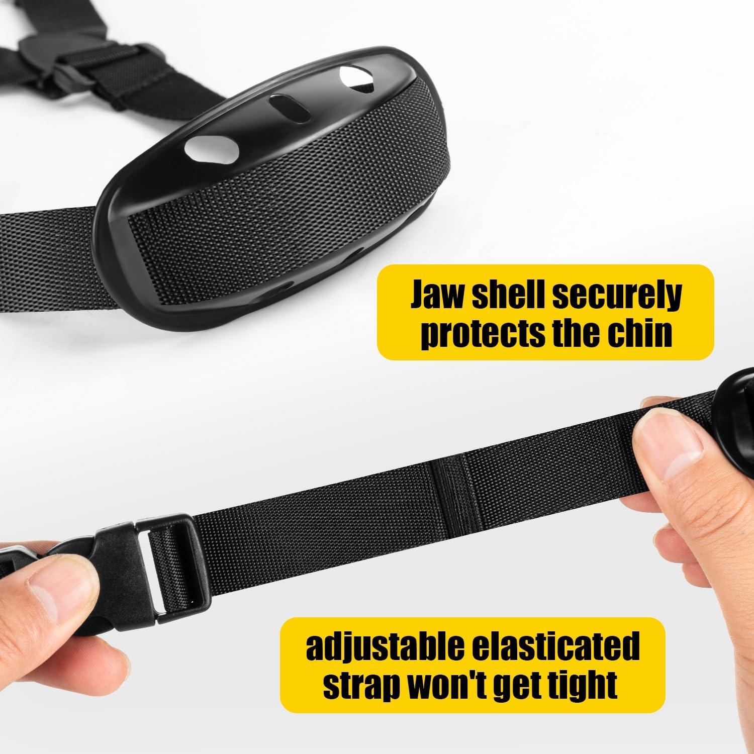 4 Correas de Barbilla Elásticas para Casco Universal BNJZWJJ
