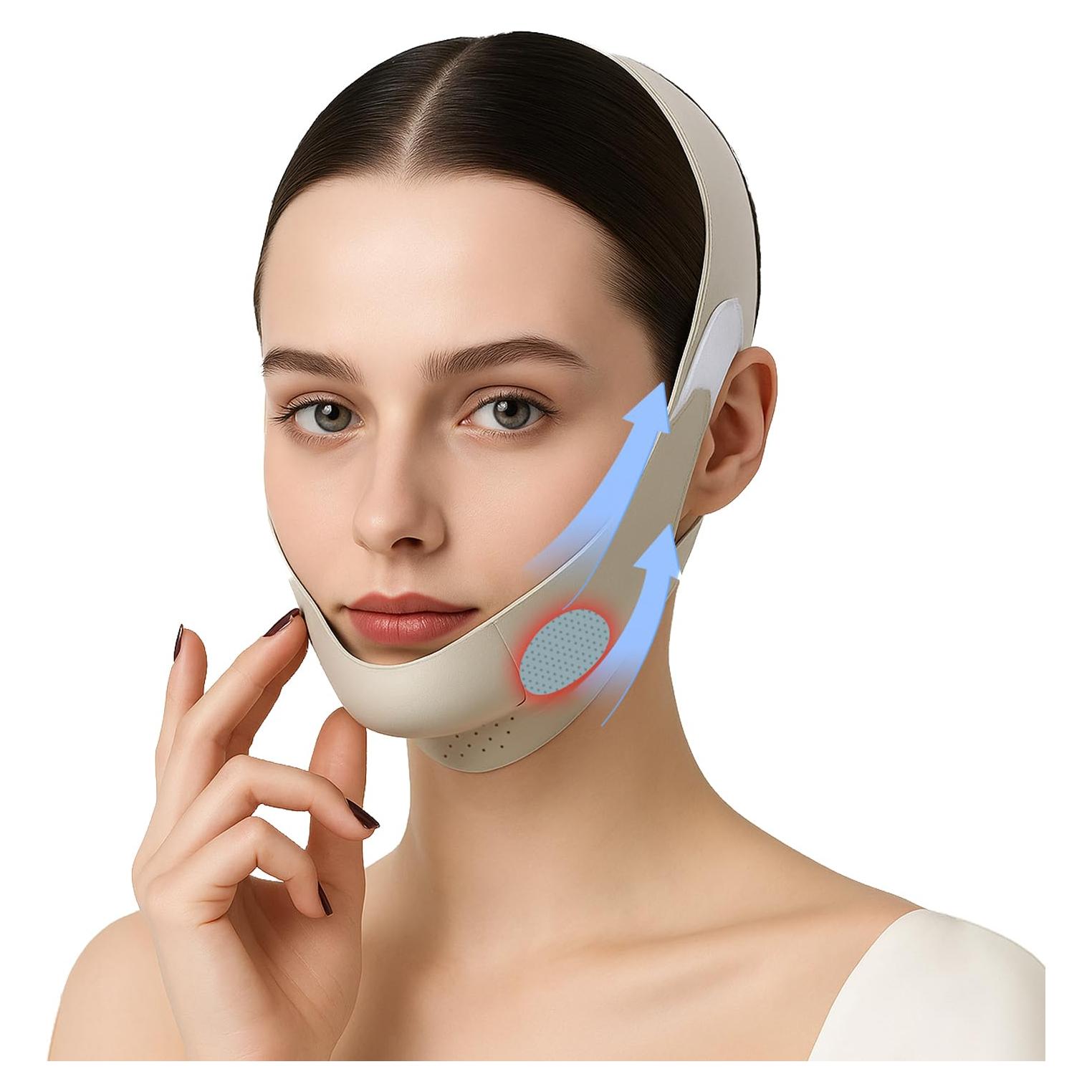 Correa de Mentón V-Line LAB HAIRS - Mascarilla Reutilizable Verde