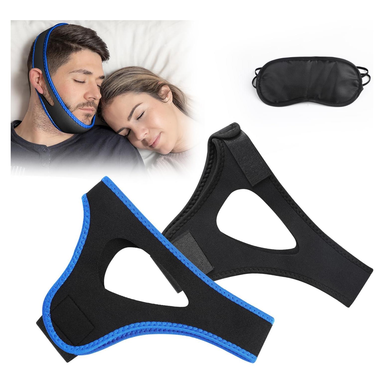 Correa de Mandíbula Antisnoring Veralabs Ajustable Transpirable