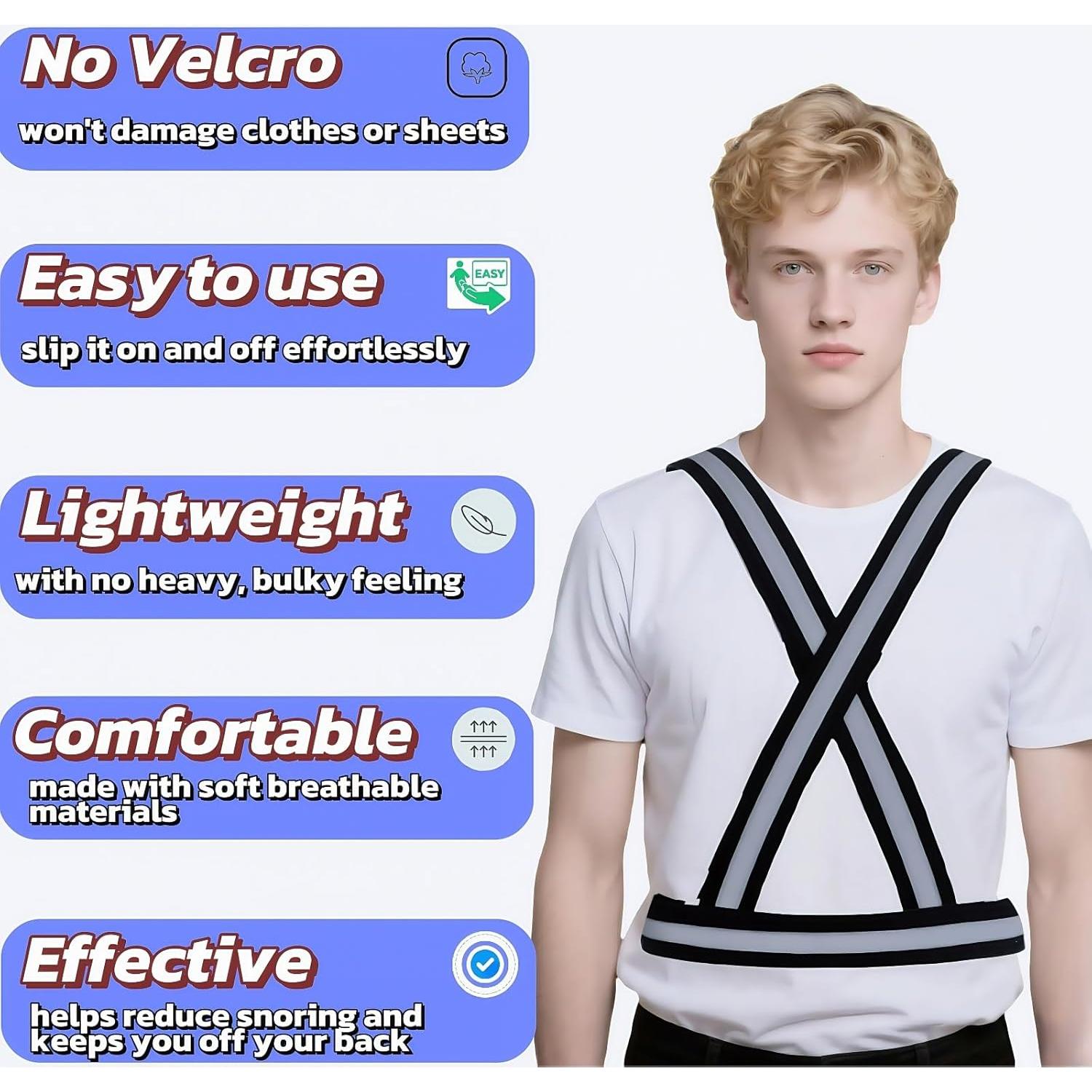 Entrenador de Posición para Dormir LJHYSD - Dispositivo Antironquidos