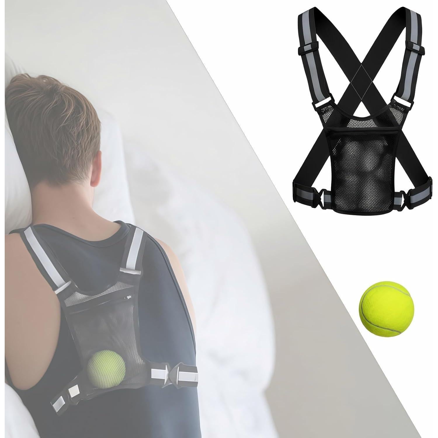 Entrenador de Posición para Dormir LJHYSD - Dispositivo Antironquidos