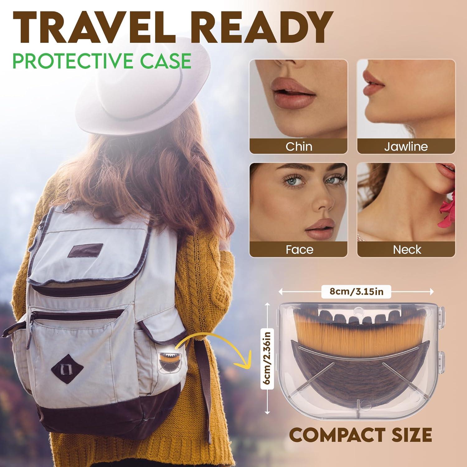 Cepillo Facial Linfático Puur Skin - Drenaje y Contorno 8cm