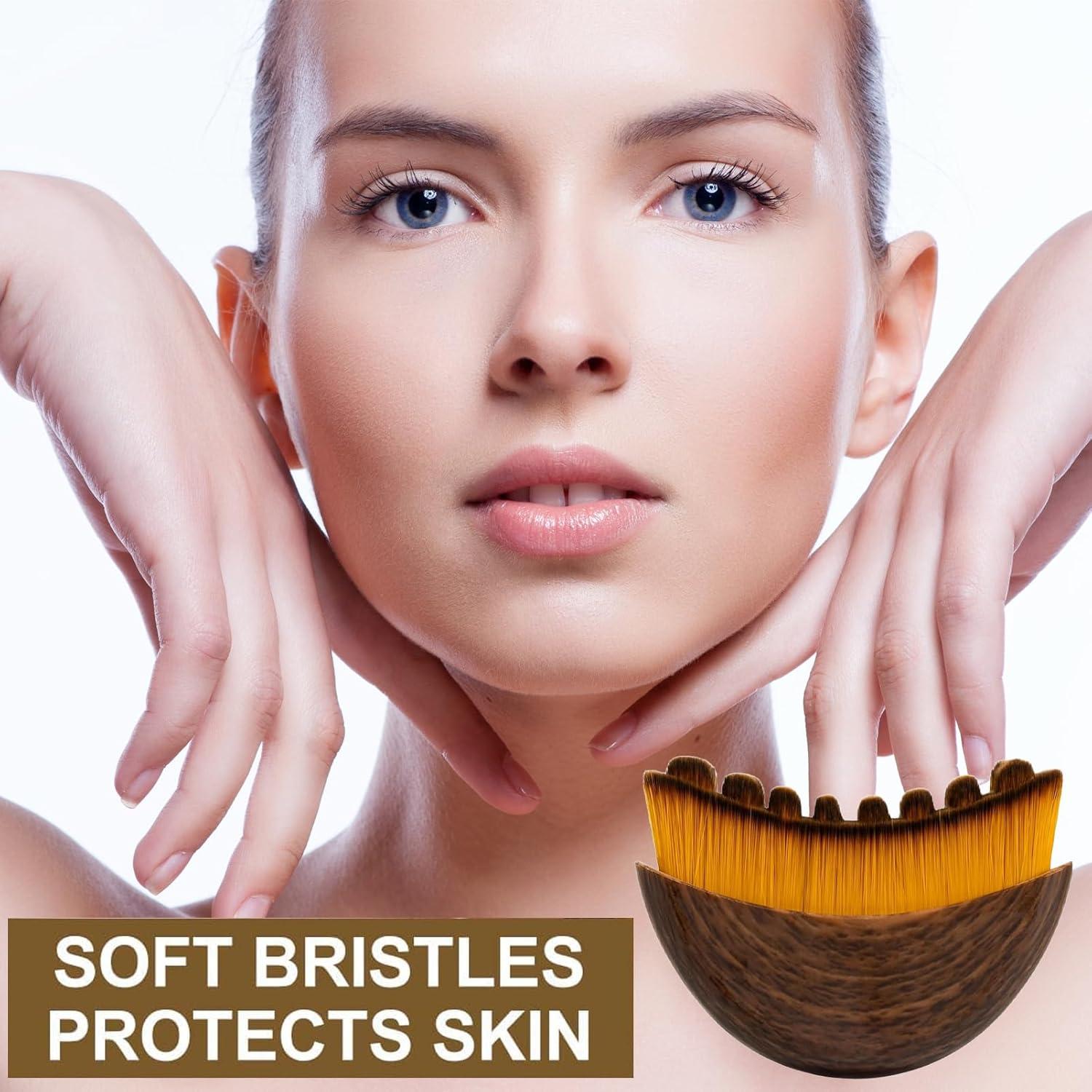 Cepillo Facial de Drenaje Linfático TIUSUTA 11x7cm