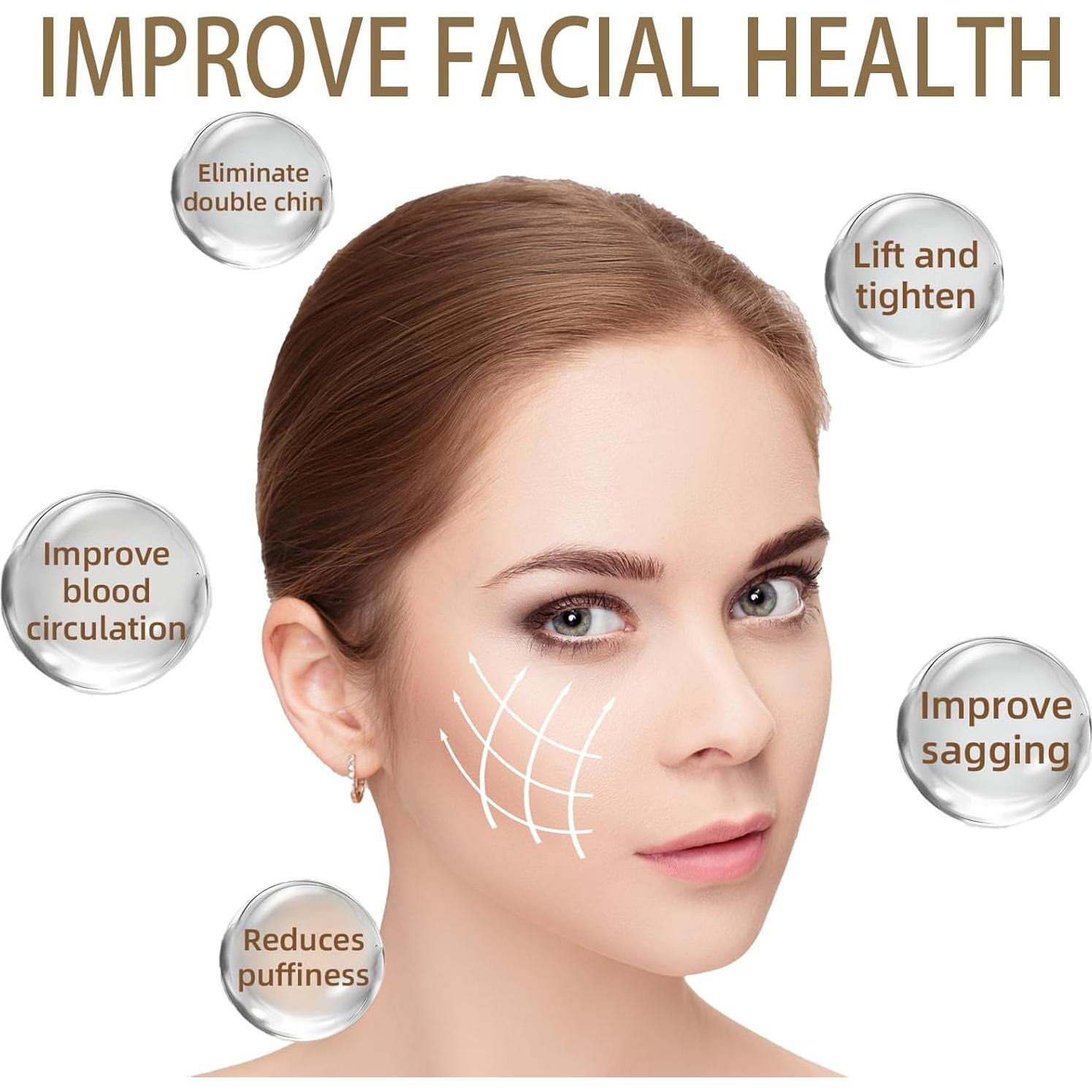 Cepillo Facial de Drenaje Linfático TIUSUTA 11x7cm