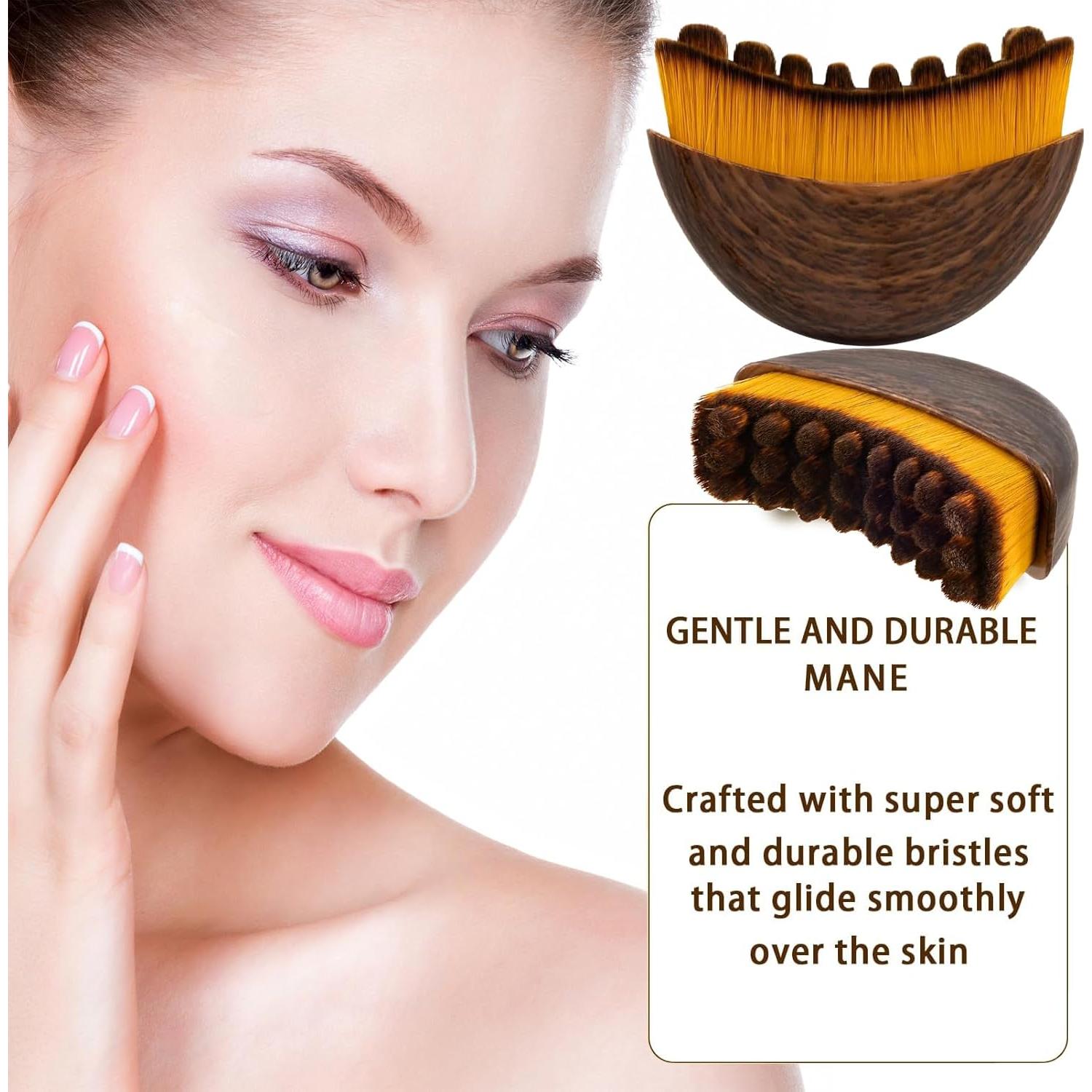 Cepillo Facial de Drenaje Linfático TIUSUTA 11x7cm