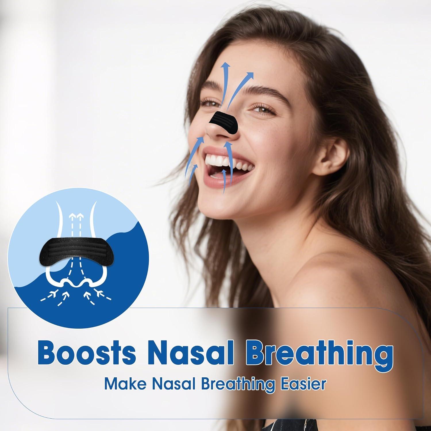 Tiras Nasales para Ronquidos ETTSNU 60 Unidades Hipoalergénicas