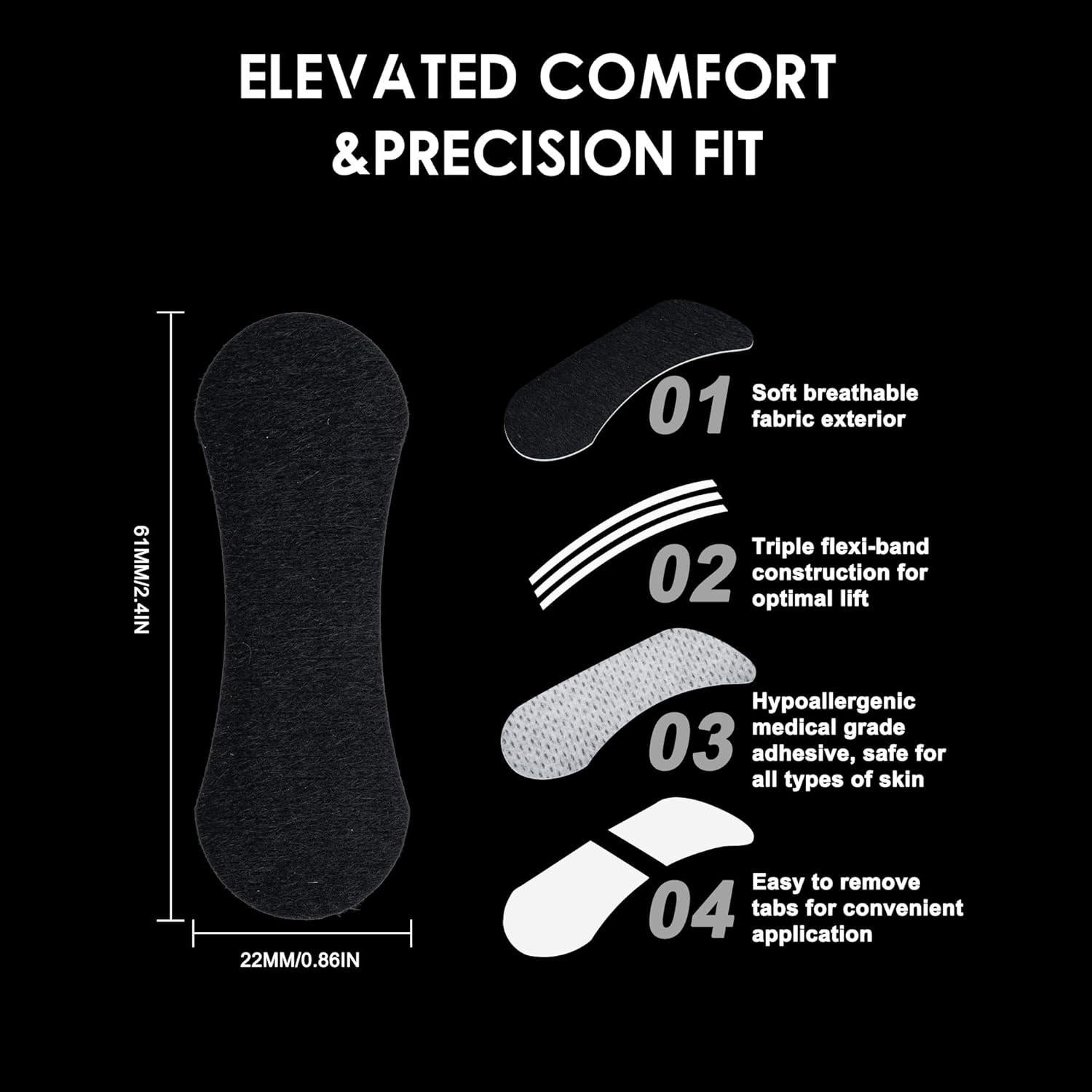 60 Tiras Nasales Hantskop para Ronquidos - Alivio Nocturno