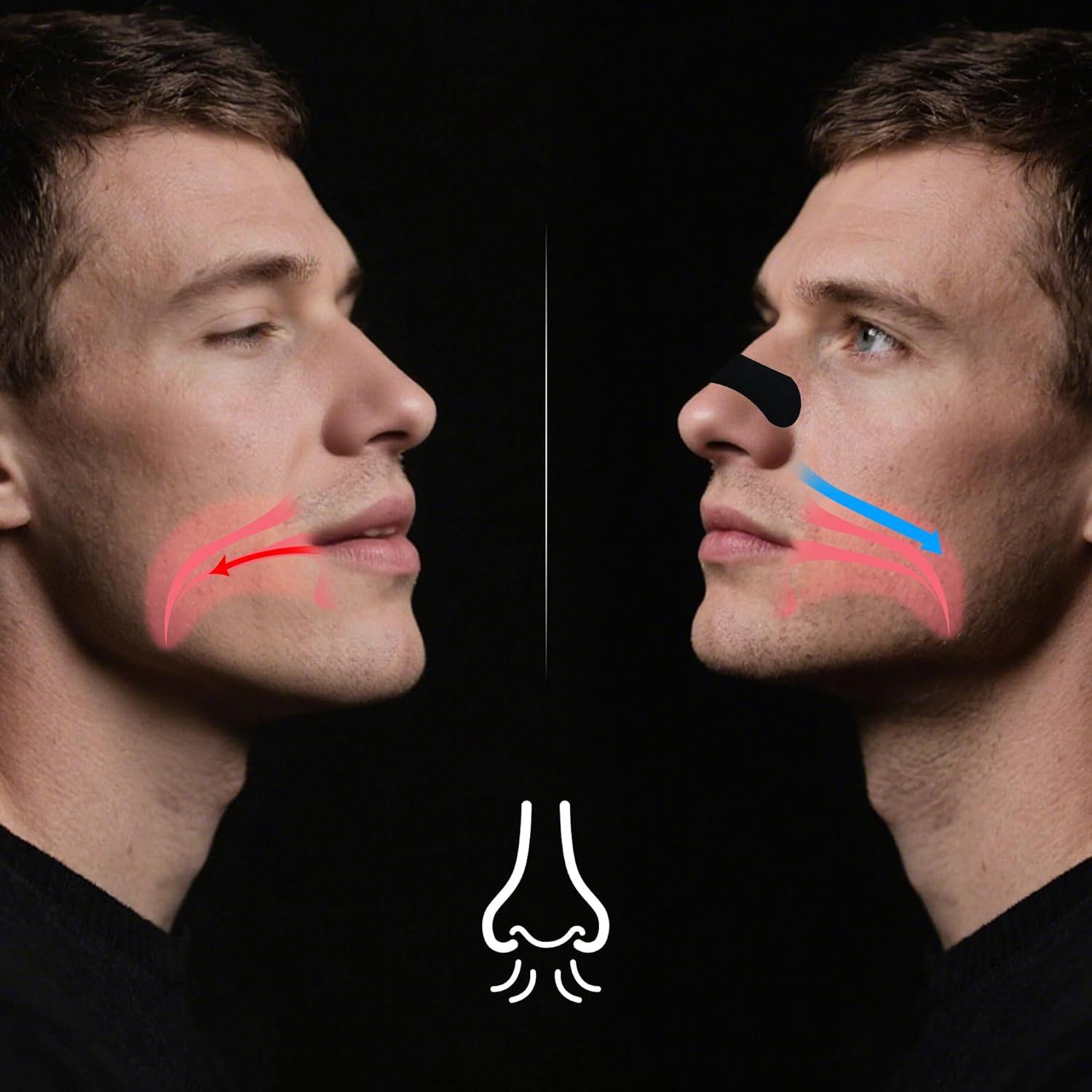 60 Tiras Nasales Hantskop para Ronquidos - Alivio Nocturno