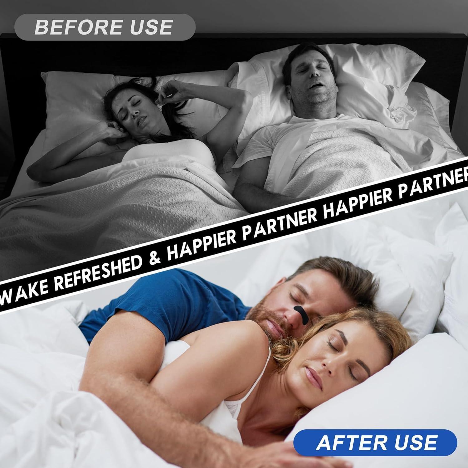 60 Tiras Nasales Hantskop para Ronquidos - Alivio Nocturno