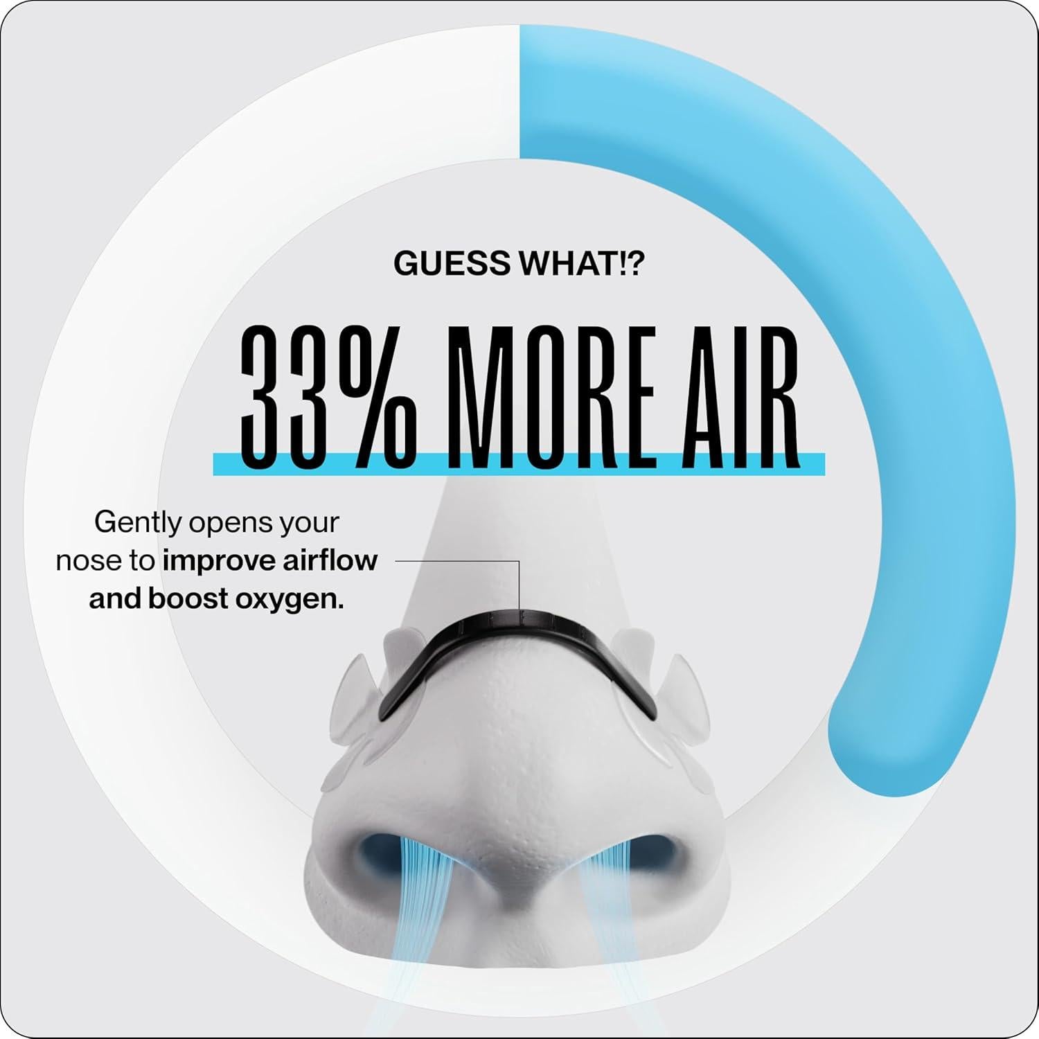 Tiras Nasales Second Wind Fuerte - Alivio Ronquidos 25 Unidades