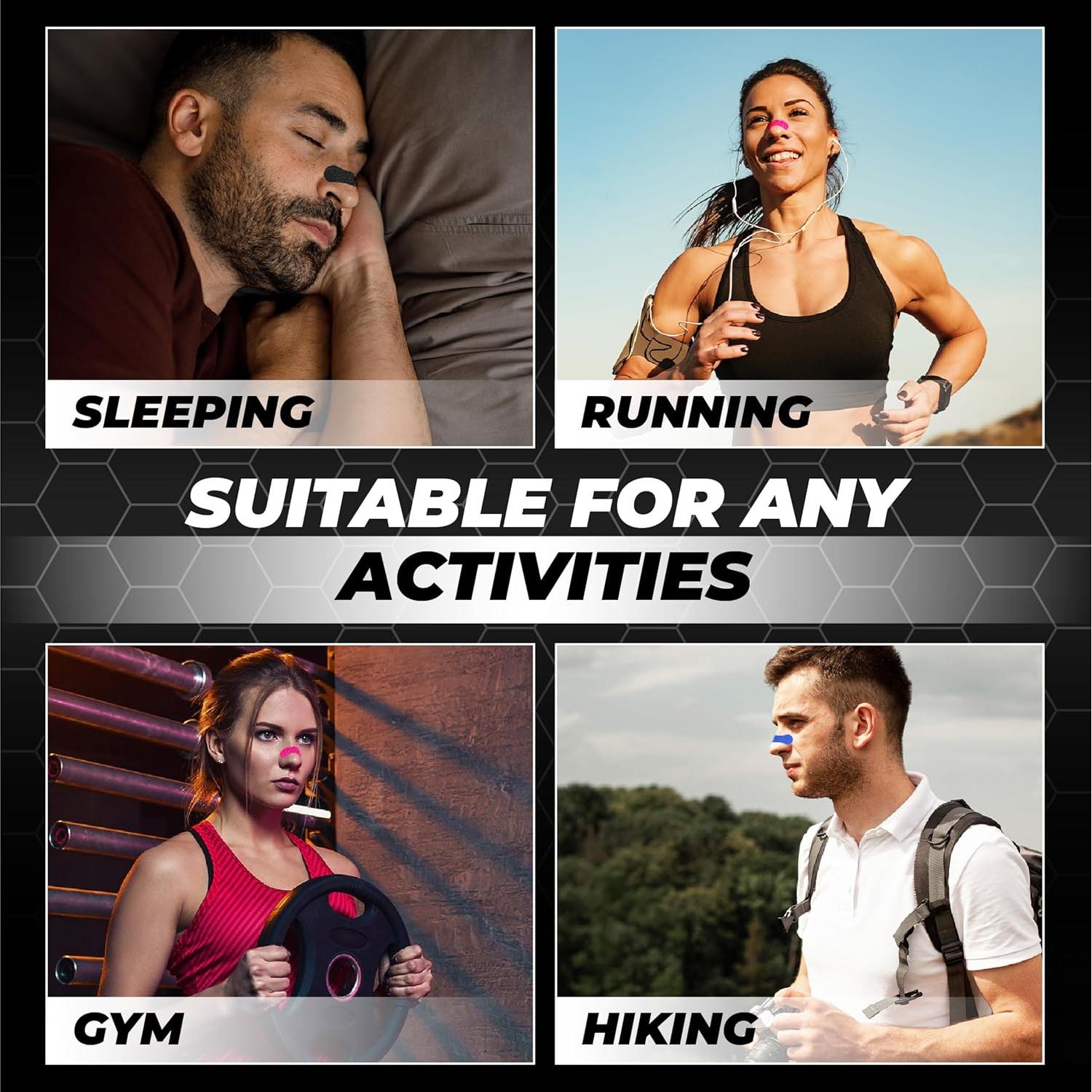 Pack 120 Tiras Nasales All-Relief | Alivio Ronquidos y Congestión