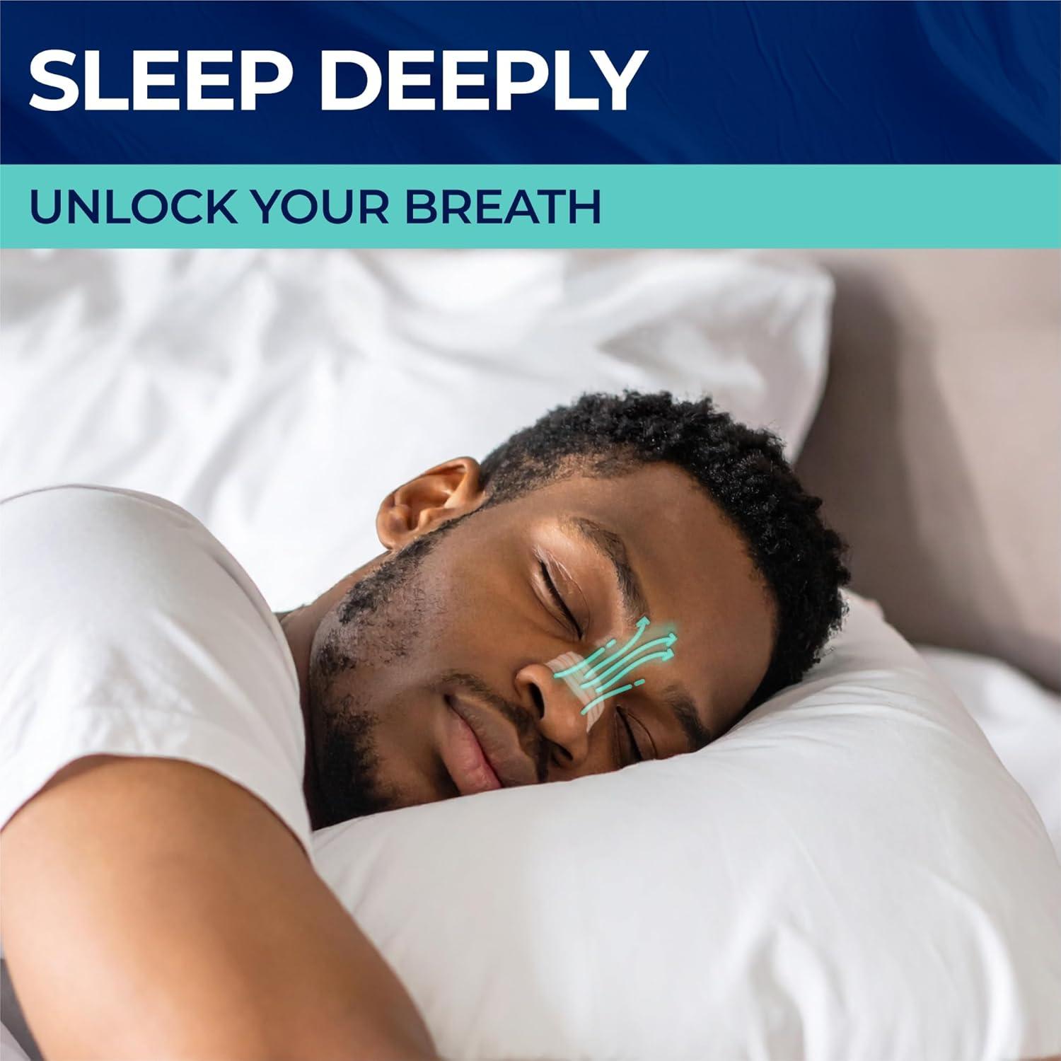 Tiras Nasales Peace&Quiet PQ 40 para Ronquidos - Alivio Congestión