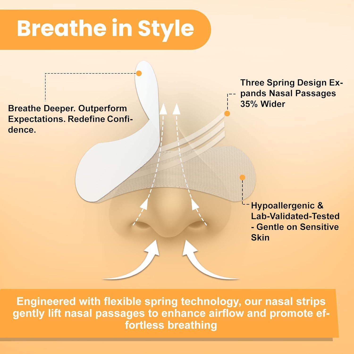 Tiras Nasales Hipoalergénicas Nepia Transparentes 50 Unidades