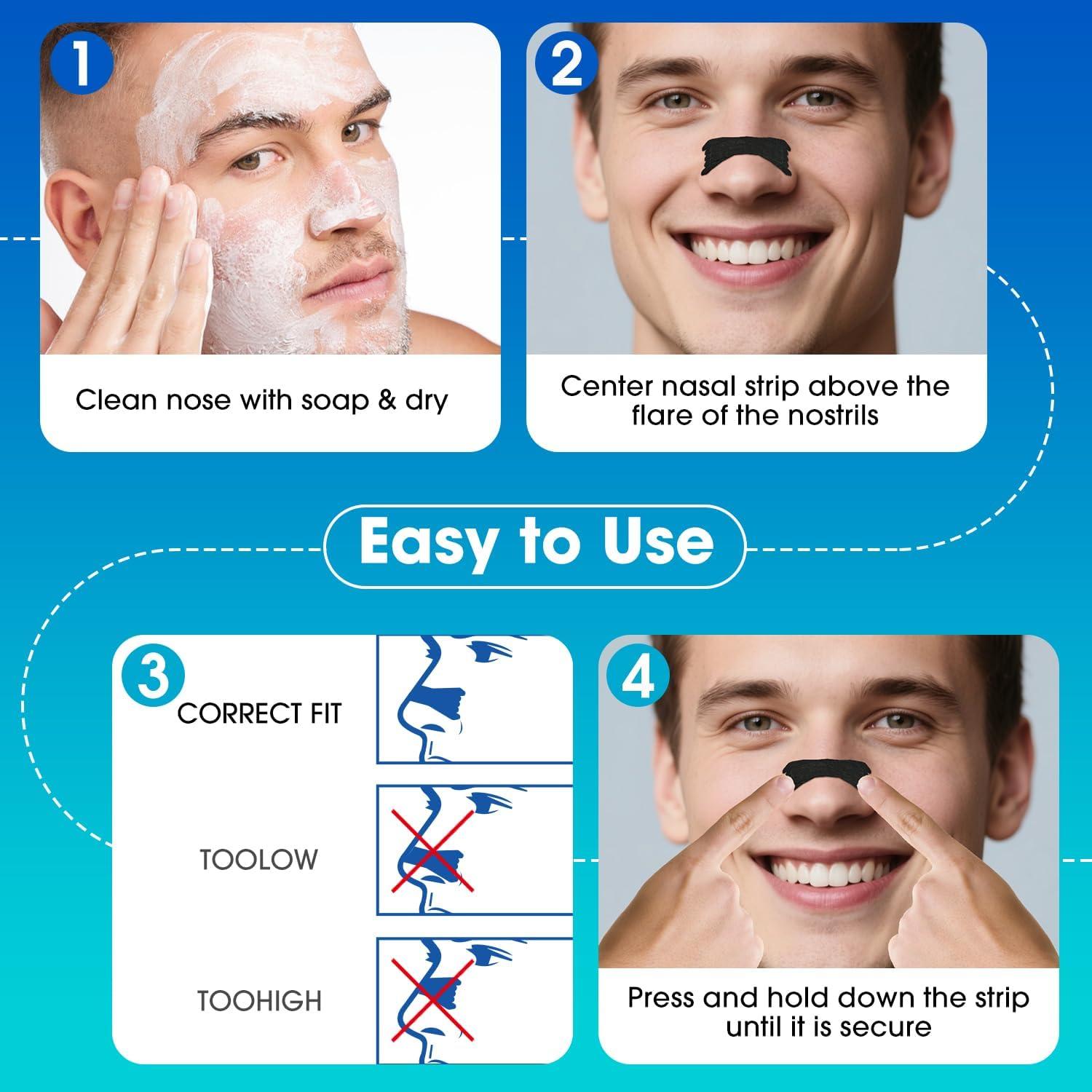 Tiras Nasales Antironquidos Nantong Youjiu - 60 Unidades