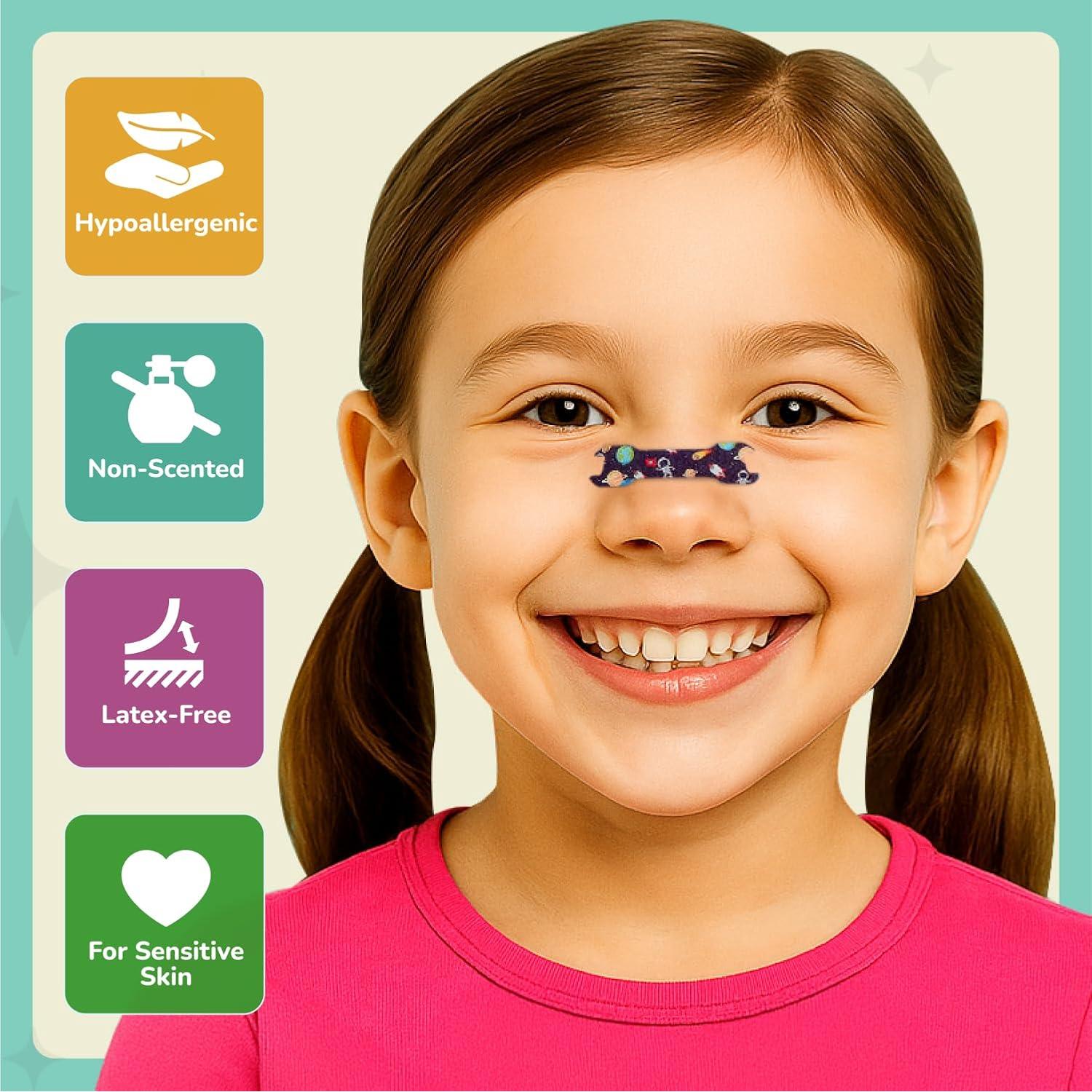 Tiras Nasales para Niños TapeGeeks - Alivio Congestión 10g