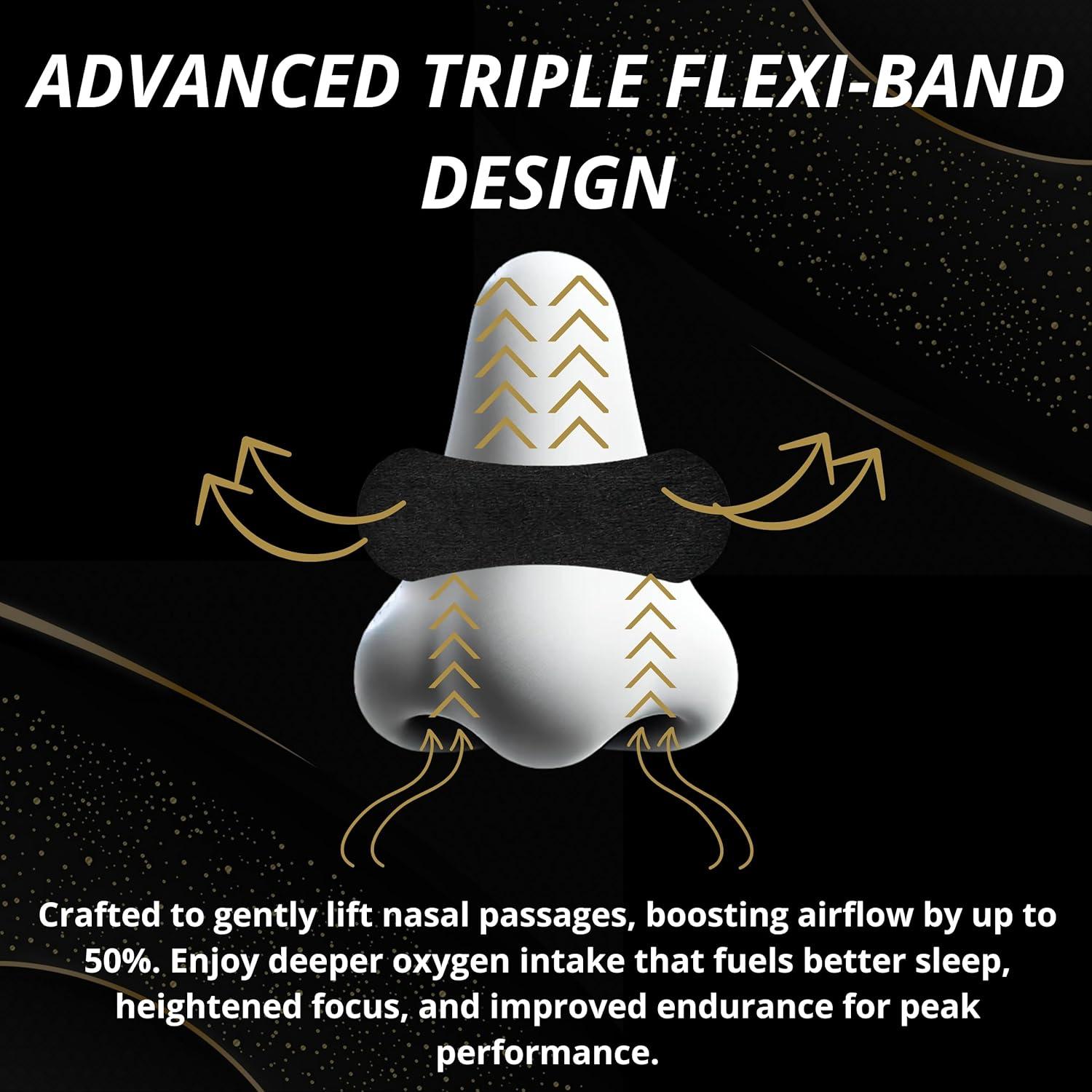 Tiras Nasales CHM para Ronquidos - 60 Unidades Hipoalergénicas