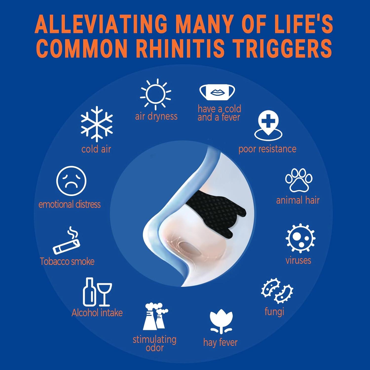 Tiras Nasales Antironquidos Fepgsy - Alivio Congestión 8.5cm