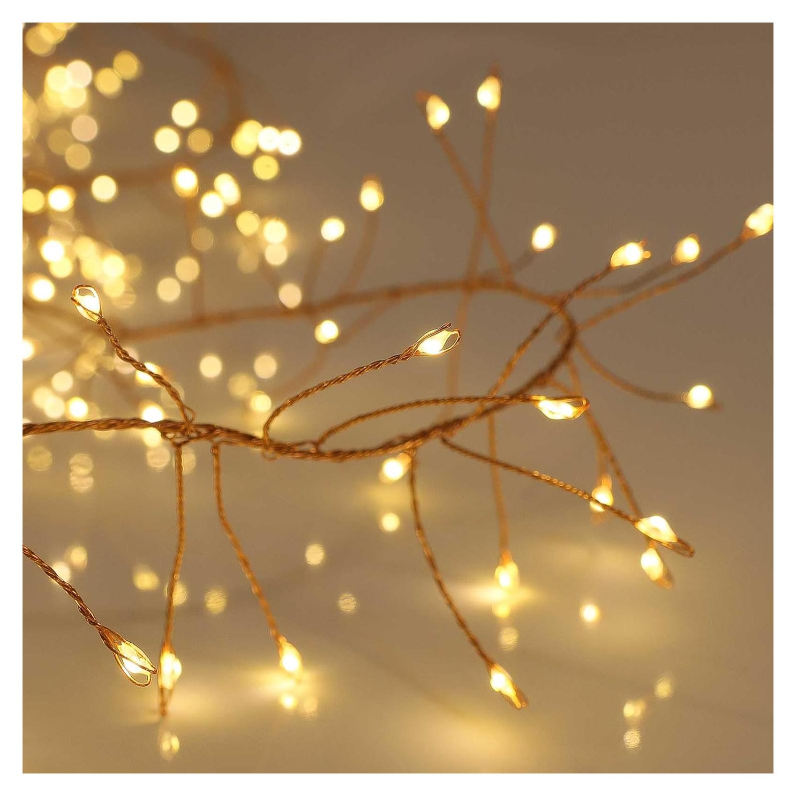 Luces de Cúpula LED Calida 200 Micro LED USB Qbis