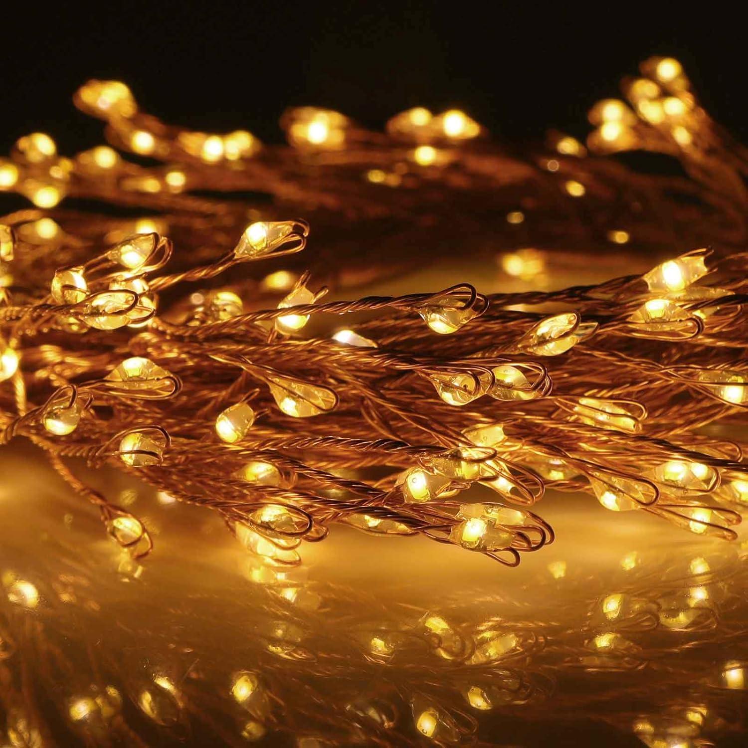 Luces de Cúpula LED Calida 200 Micro LED USB Qbis