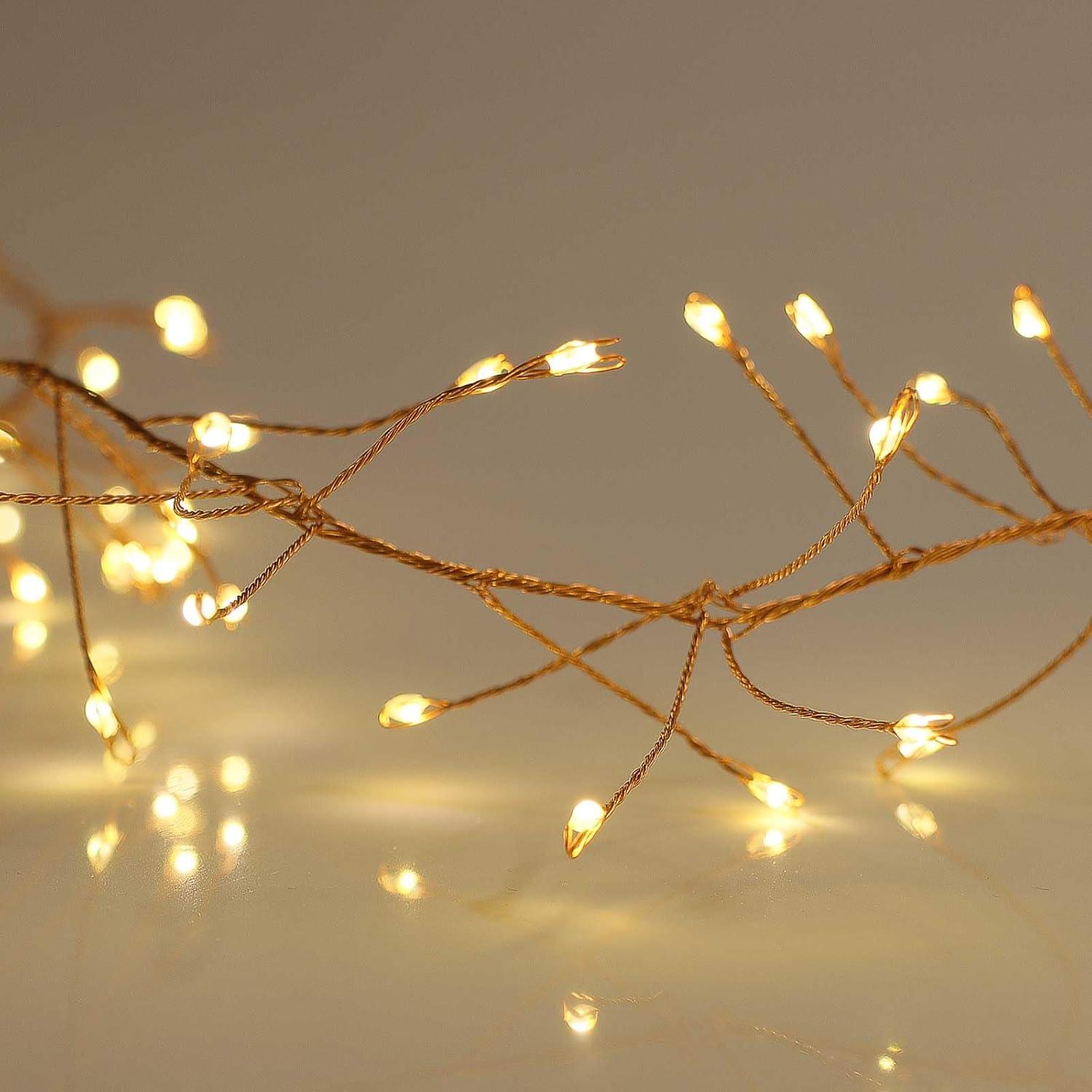 Luces de Cúpula LED Calida 200 Micro LED USB Qbis