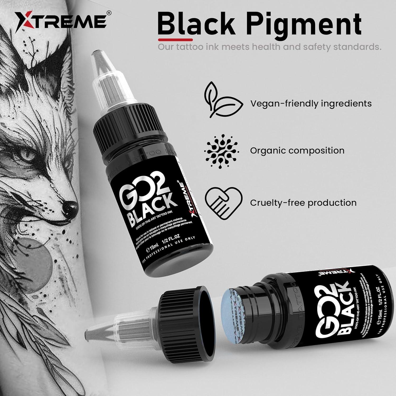 Kit de Tatuaje Inalámbrico Wormhole 54 Piezas con Tinta Xtreme
