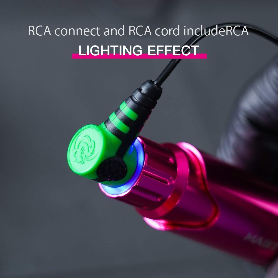 Kit de Tatuaje Completo Mast P10 Pen Halo con Agujas y Tinta