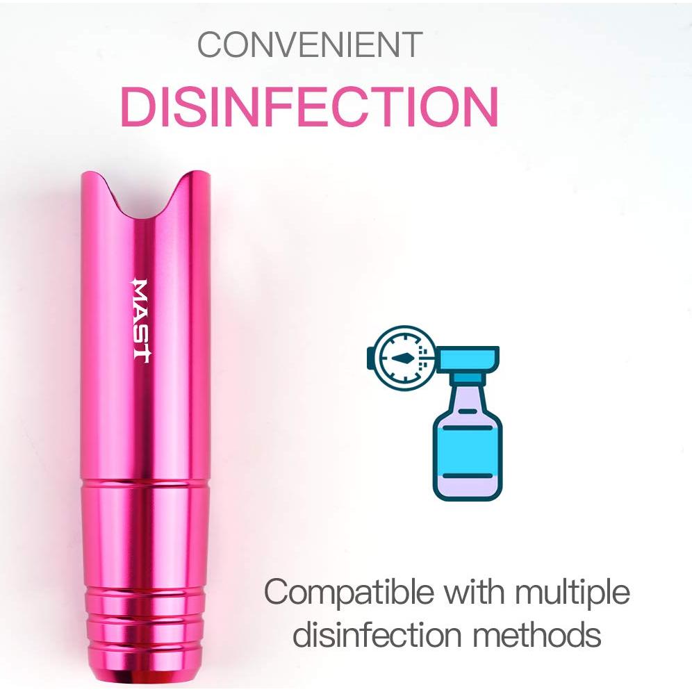 Kit de Tatuaje Completo Mast P10 Pen Halo con Agujas y Tinta