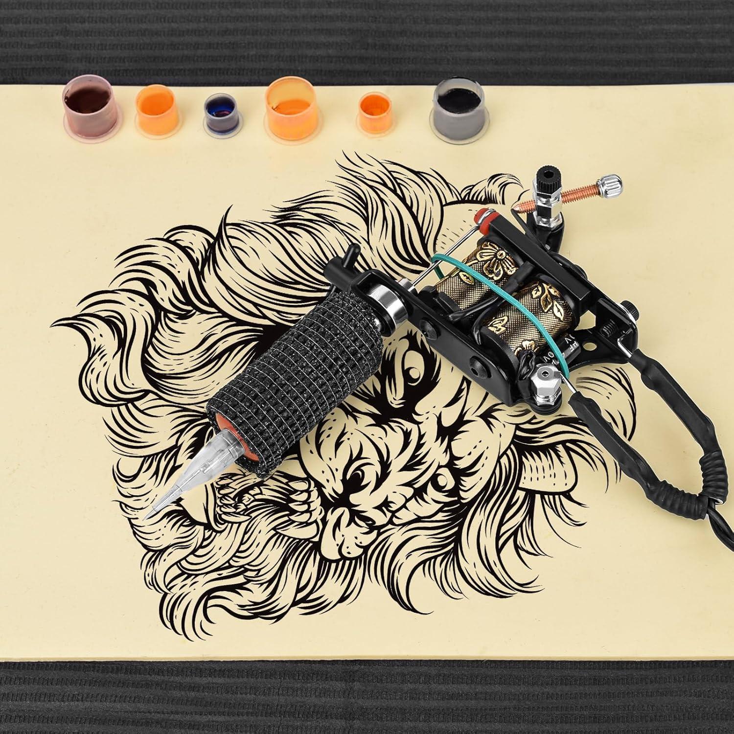 Máquina de Tatuaje Bobina ATOMUS 8 Enrollamientos para Principiantes