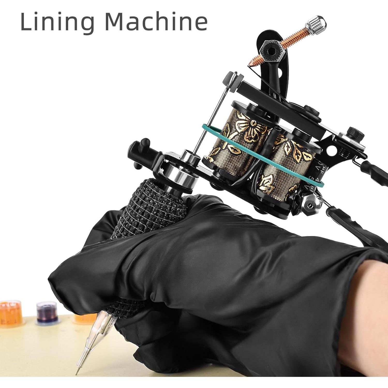 Máquina de Tatuaje Bobina ATOMUS 8 Enrollamientos para Principiantes