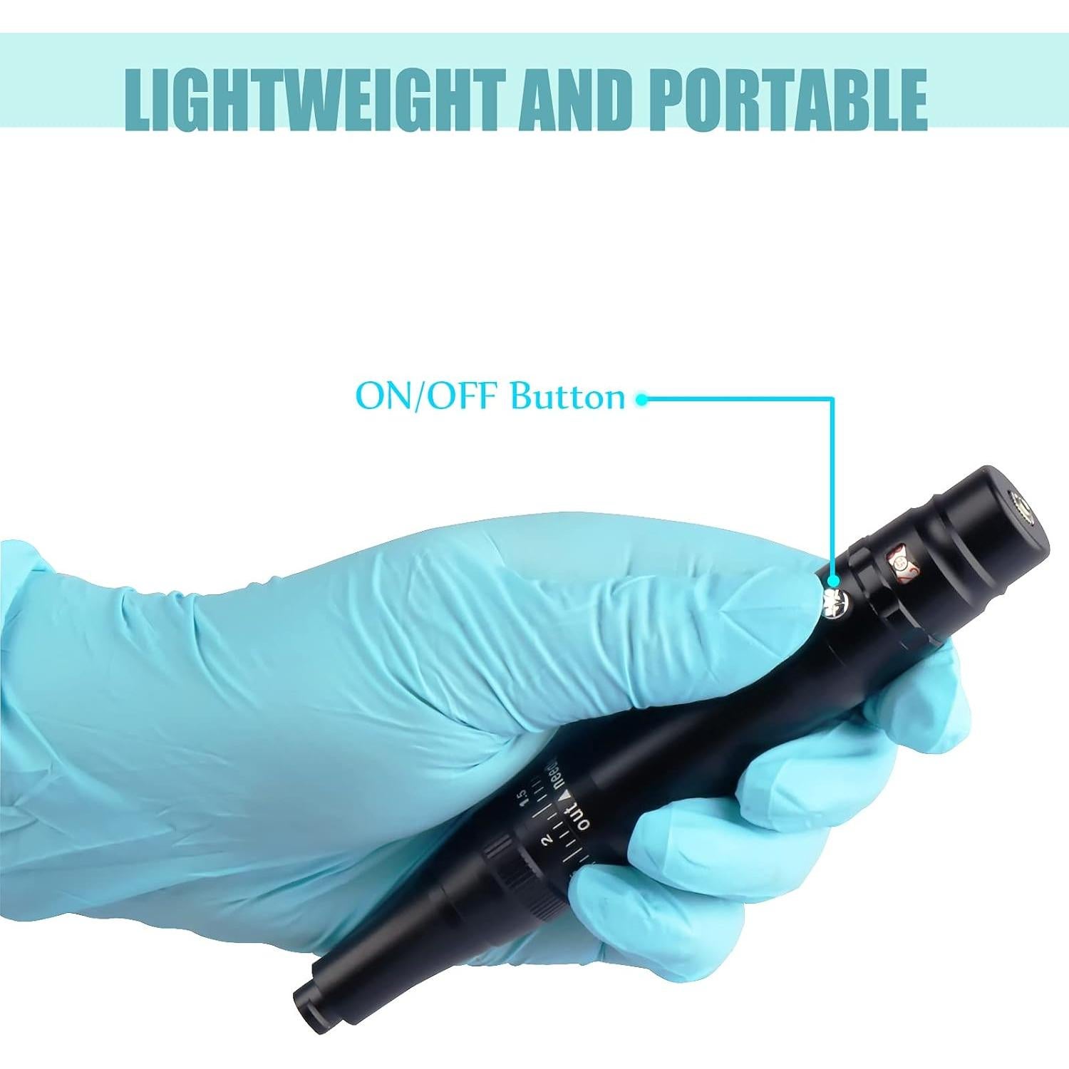 Kit Máquina Tatuaje Cejas Permanente Knigt1776 15 Agujas