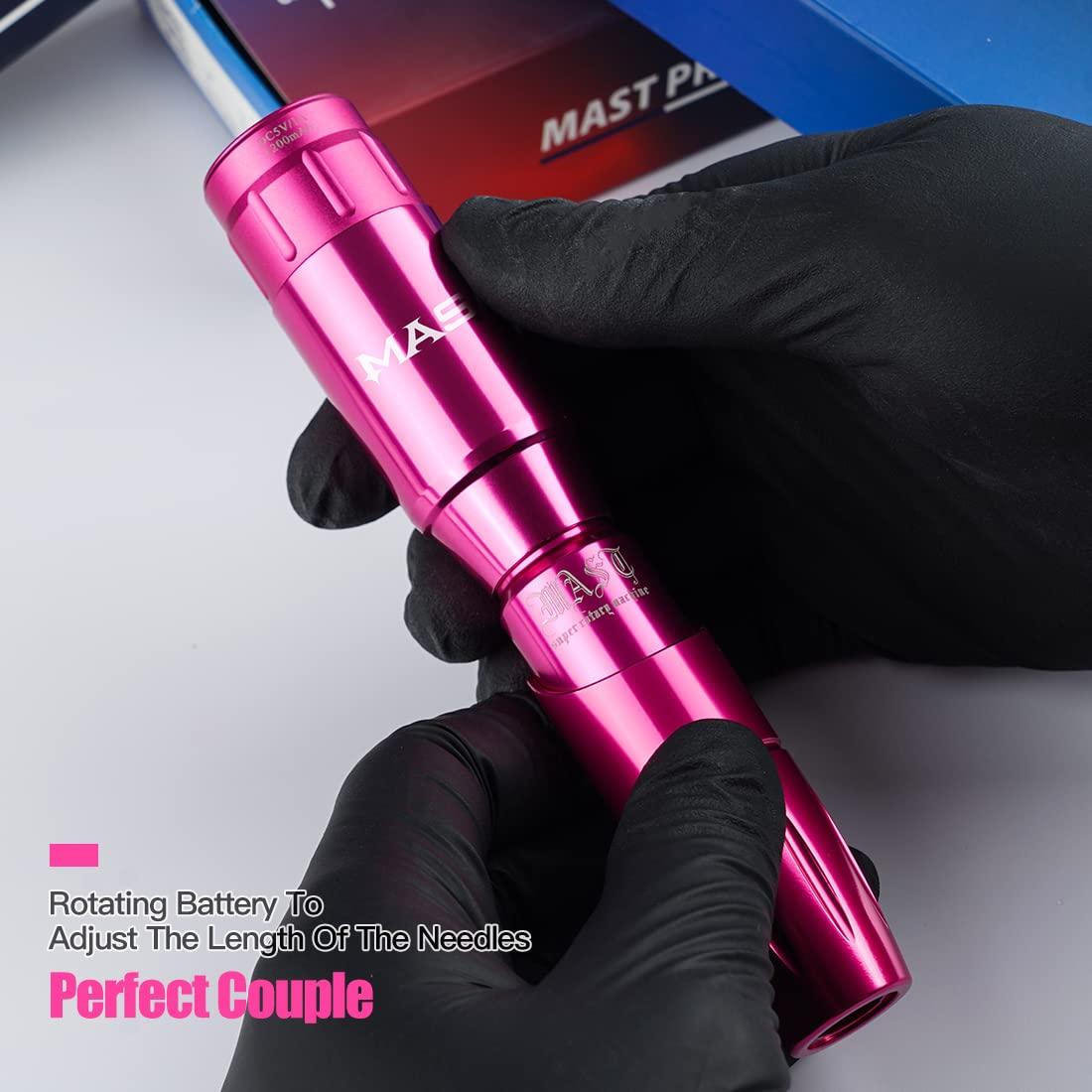 Kit de Tatuaje Profesional Mast Tour con Batería y 20 Agujas