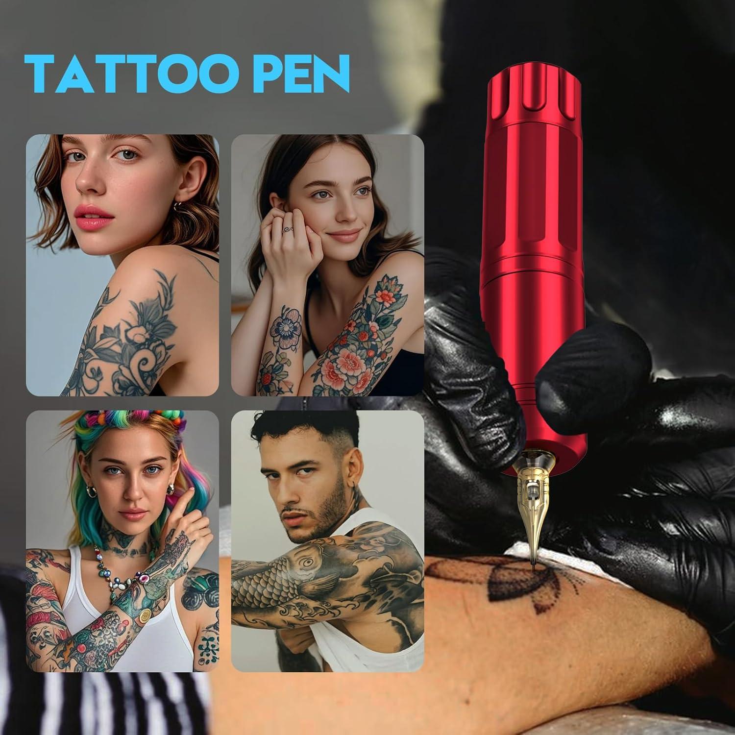 Kit de Tatuaje Profesional Mokohoa con Fuente de Poder y 6 Agujas