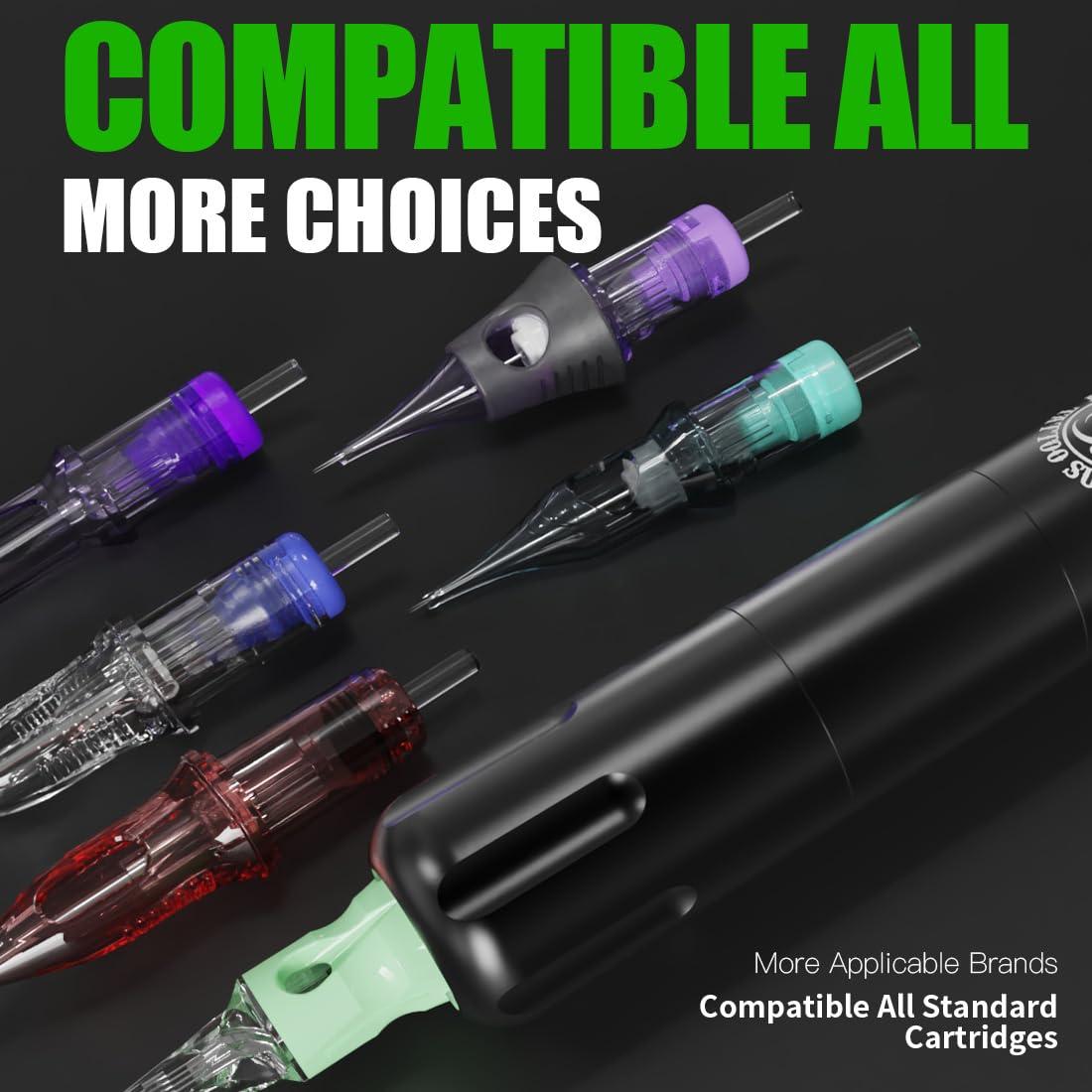 Kit de Tatuaje Inalámbrico Dragonhawk S12 para Principiantes