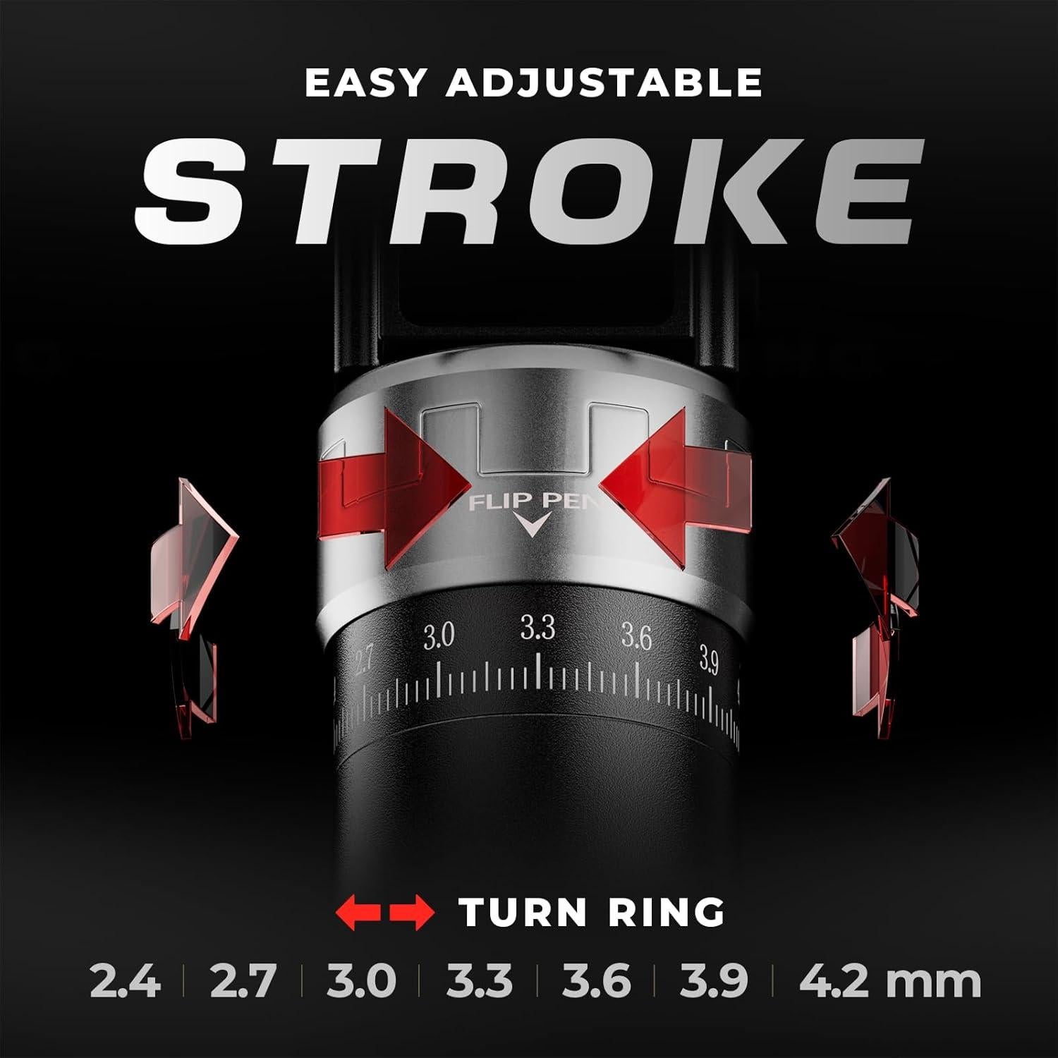 Máquina de Tatuaje Inalámbrica CNC E400 con 2 Baterías 1800mAh