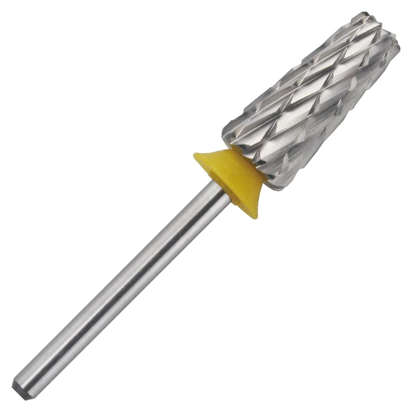 C & I Nail Drill Bit 4 in 1 Super Cut E-File, Multi-function plus Upgrade File-Teeth, Large Barrel & Cross Cut, for Manicure Drill Machine, Help Nail Tech to Remove Nail Works (Double Coarse-XXC)