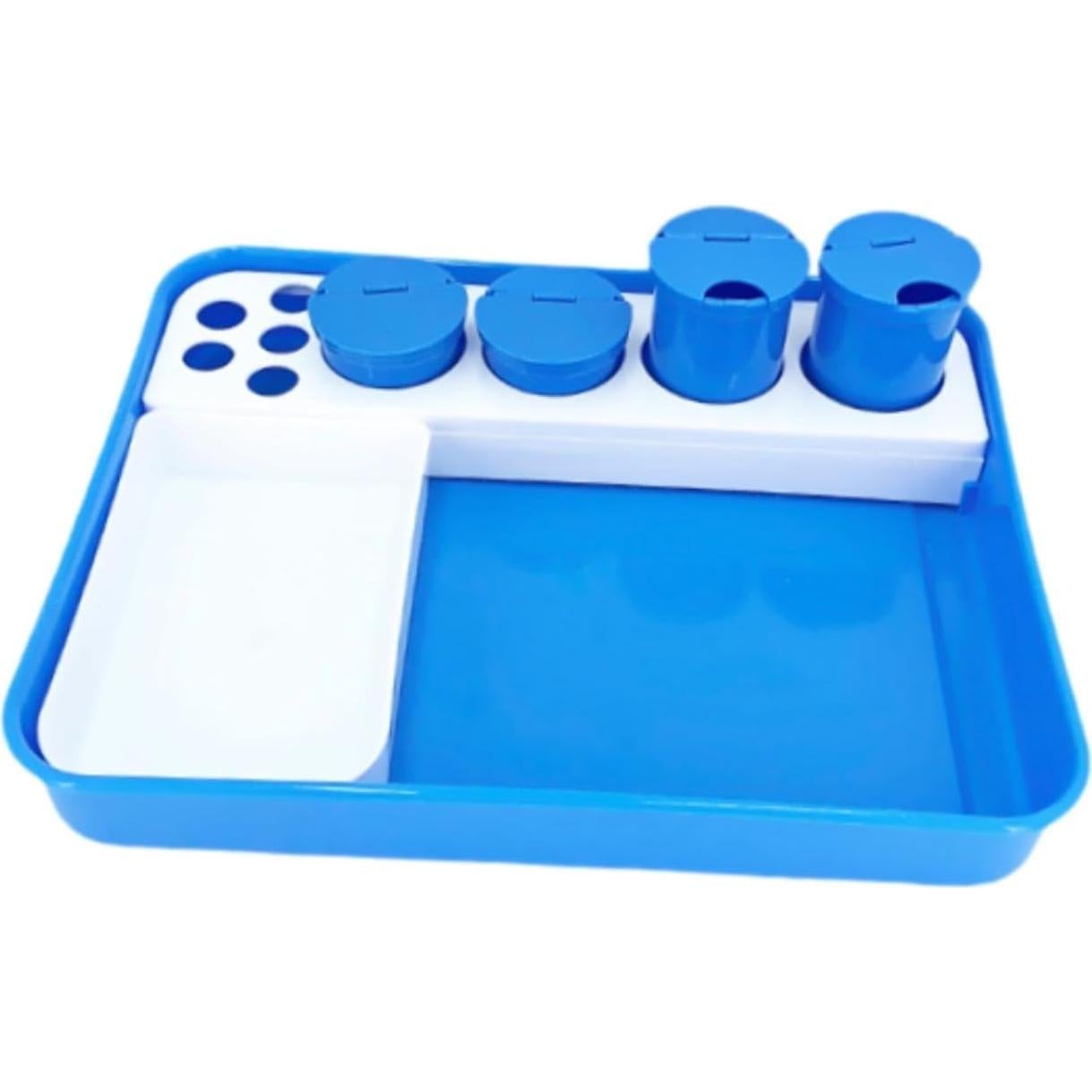 Bandeja Cuadrada Multifuncional Genérica para Salón de Belleza 31x24cm