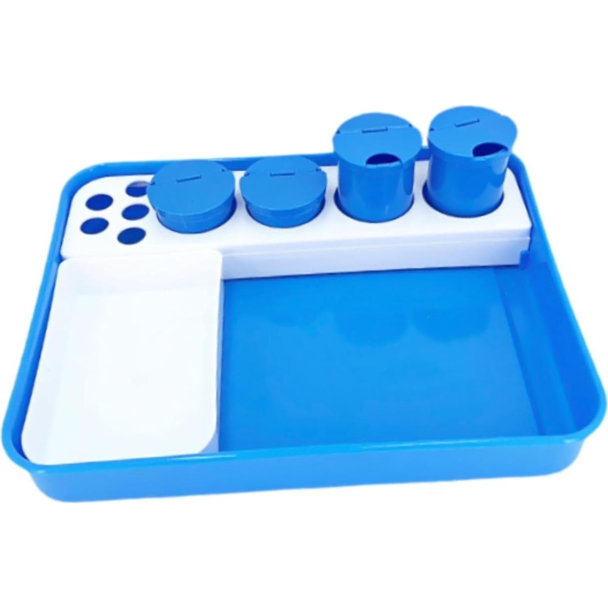 Bandeja Cuadrada Multifuncional Genérica para Salón de Belleza 31x24cm