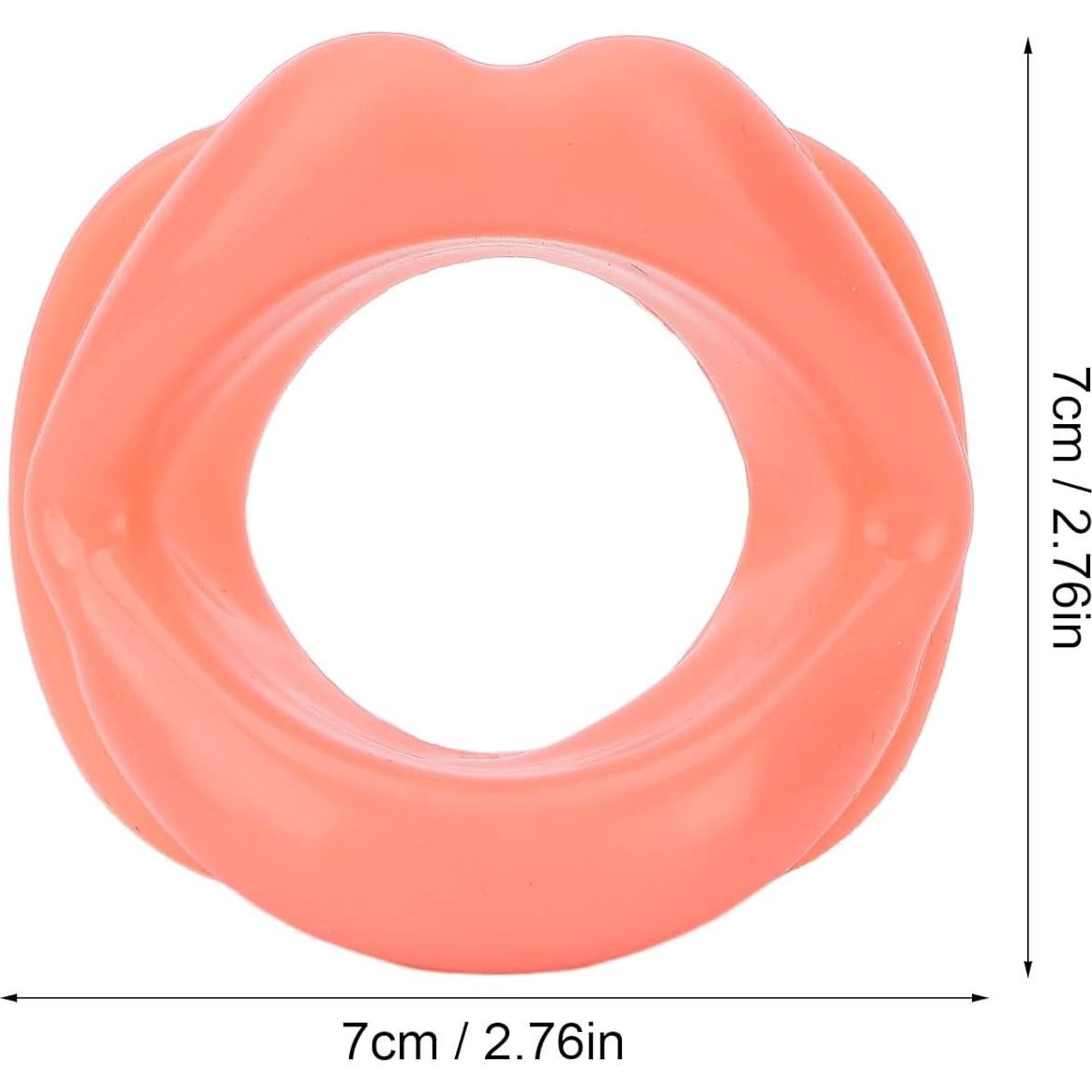 Ejercitador Facial de Silicona ZJchao para Labios y Mejillas