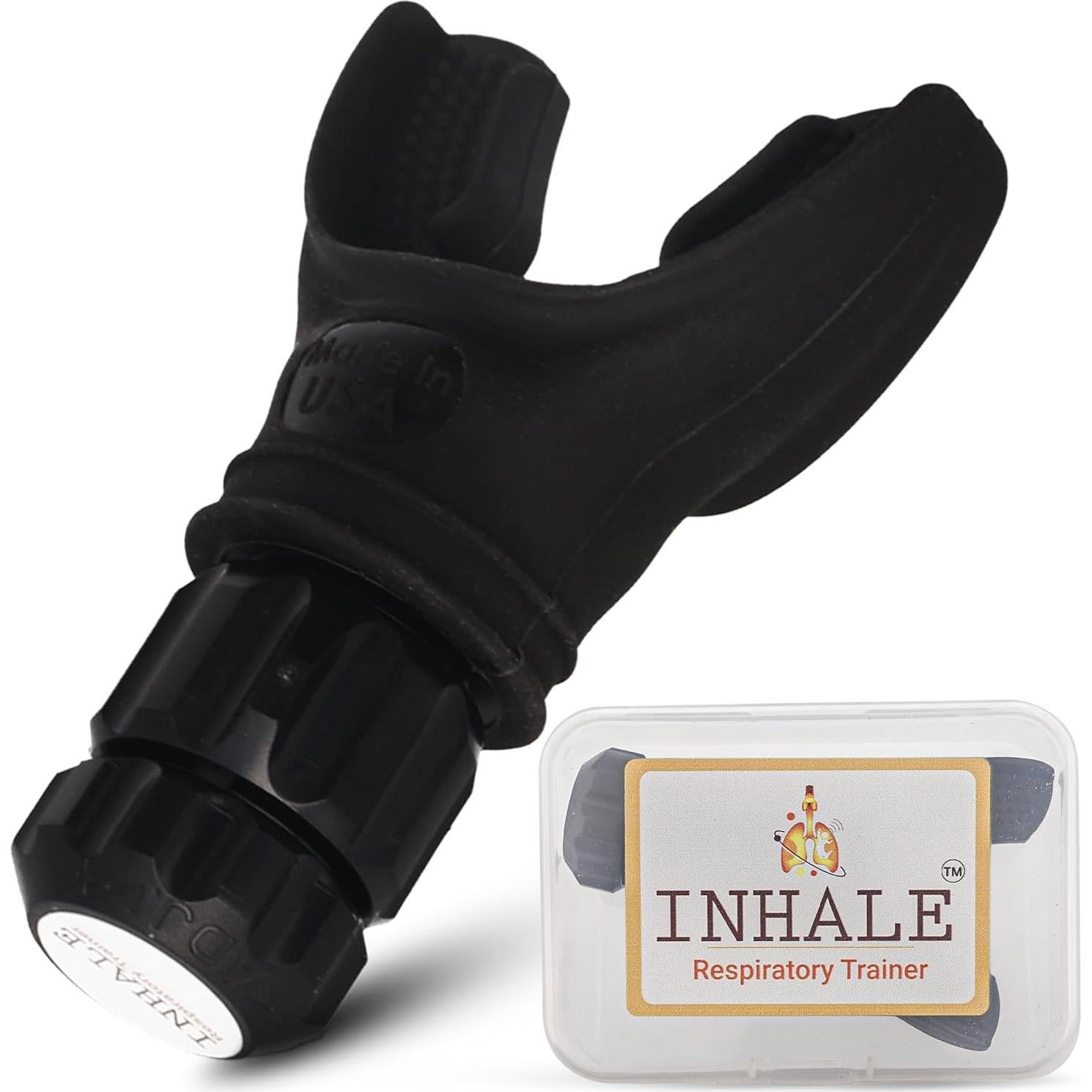 Paquete Inhale - Entrenador Respiratorio y Ejercitador Mandíbula