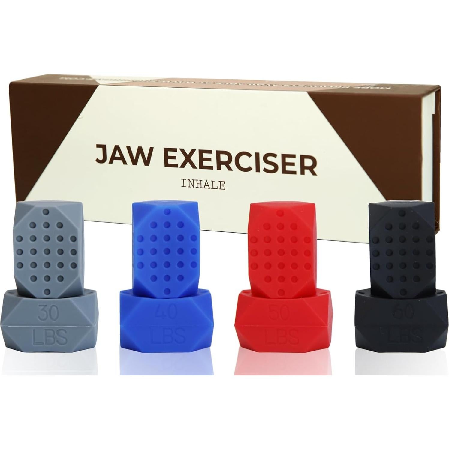 Paquete Inhale - Entrenador Respiratorio y Ejercitador Mandíbula