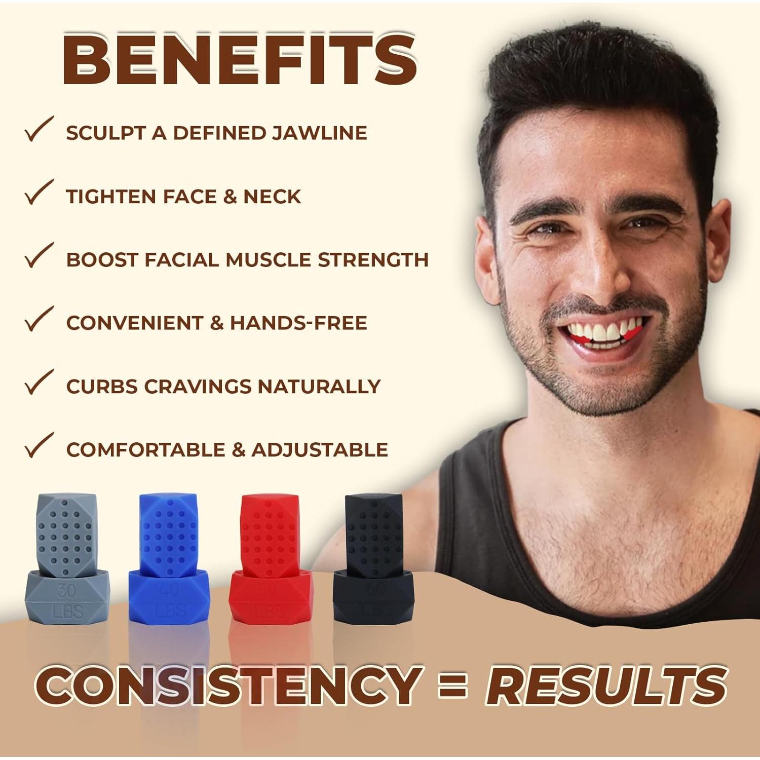 Paquete Inhale - Entrenador Respiratorio y Ejercitador Mandíbula