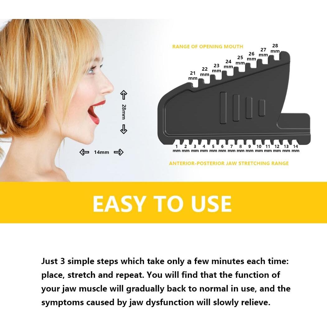 Dispositivo de Alivio de Mandíbula KOHEEL LR para TMJ y Bruxismo